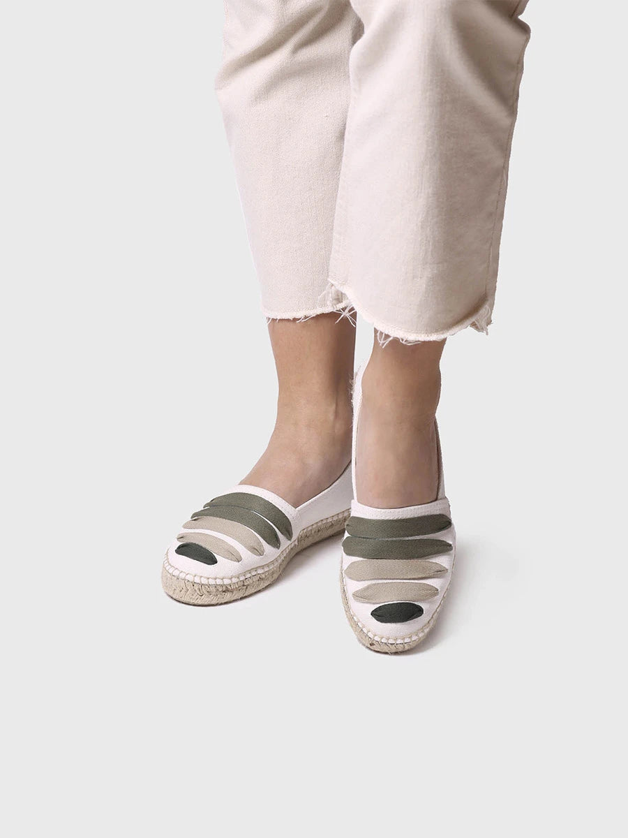 Toni Pons Rose-CM espadrille plate femme rubans
