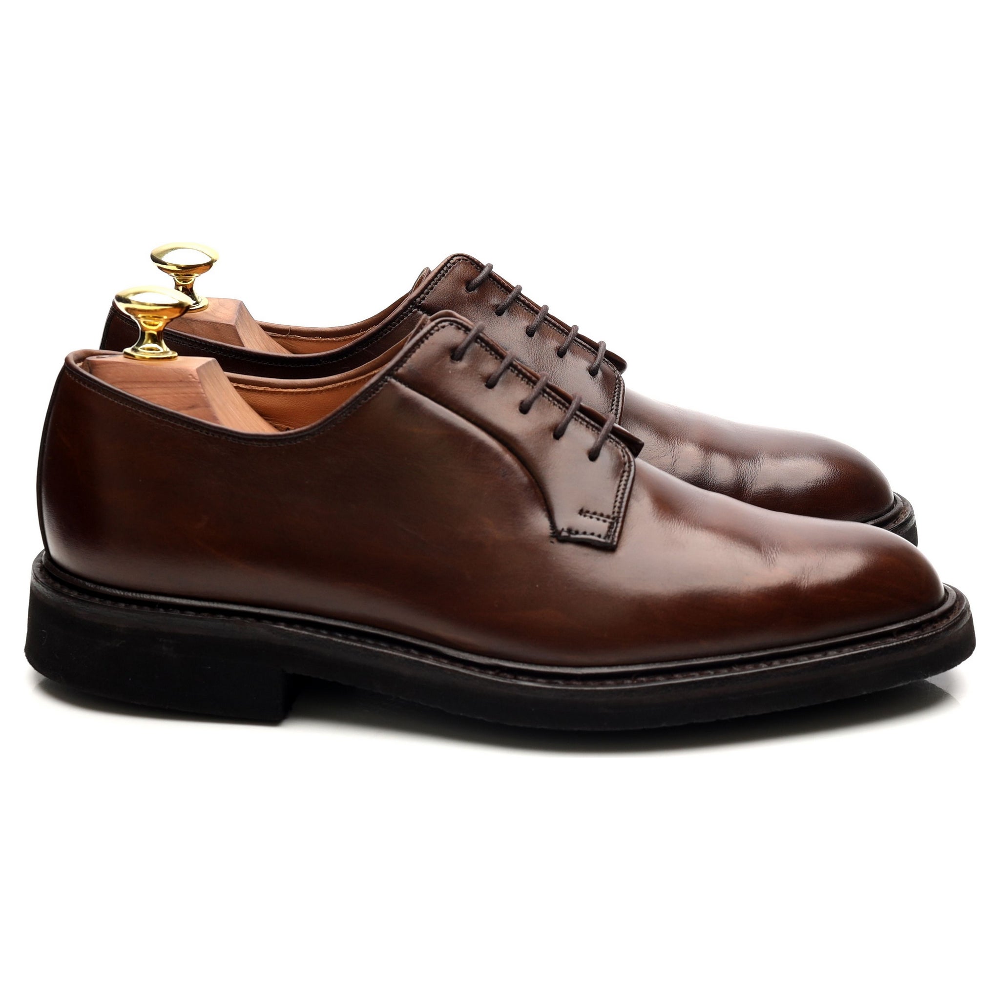 Crockett & Jones Lanark 3 derbies cuir marron UK 7