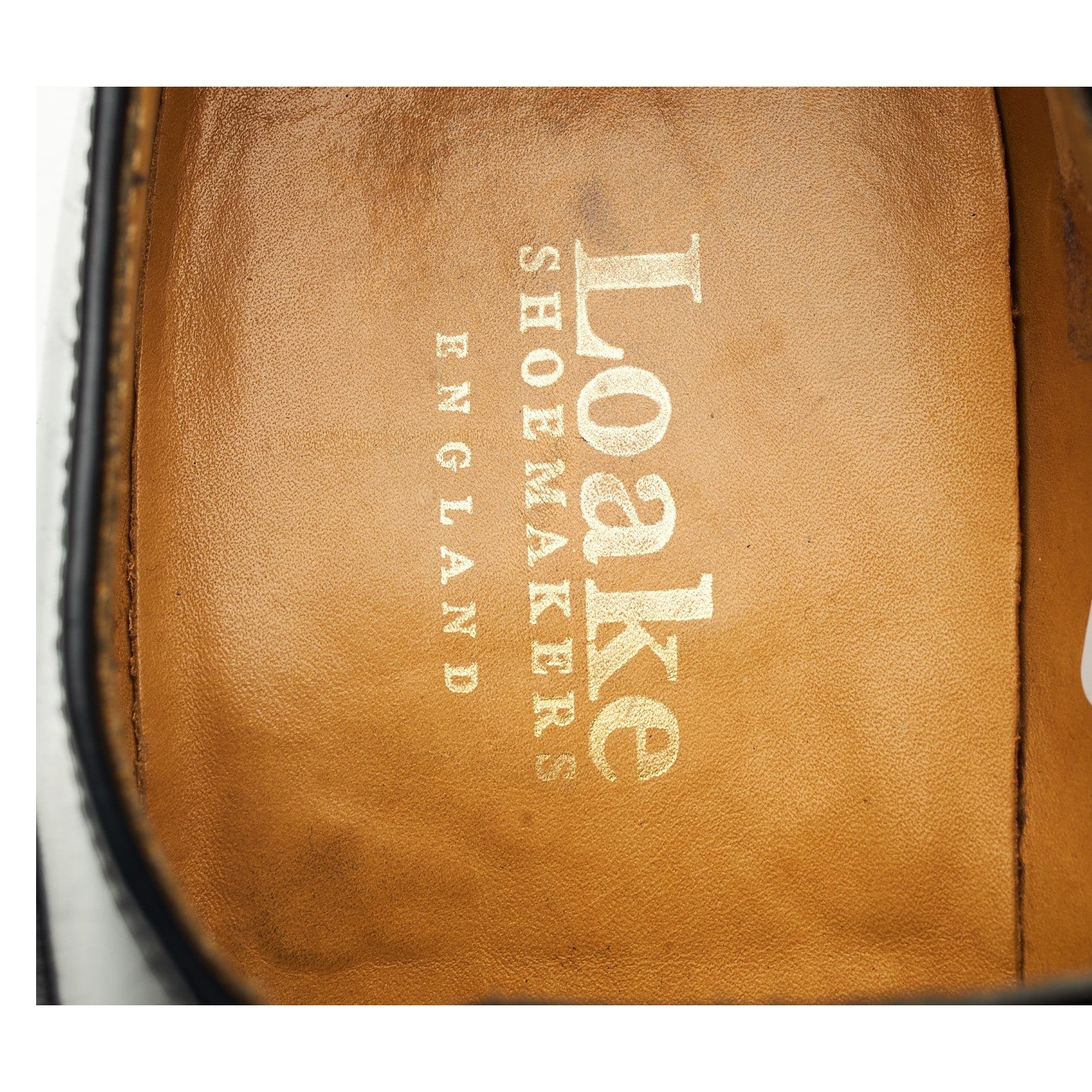 Loake Oban oxford brogues cuir noir UK 7