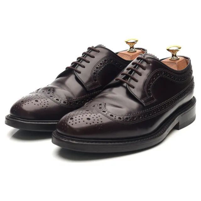 Loake Royal Brogue derbies cuir bordeaux 6 UK
