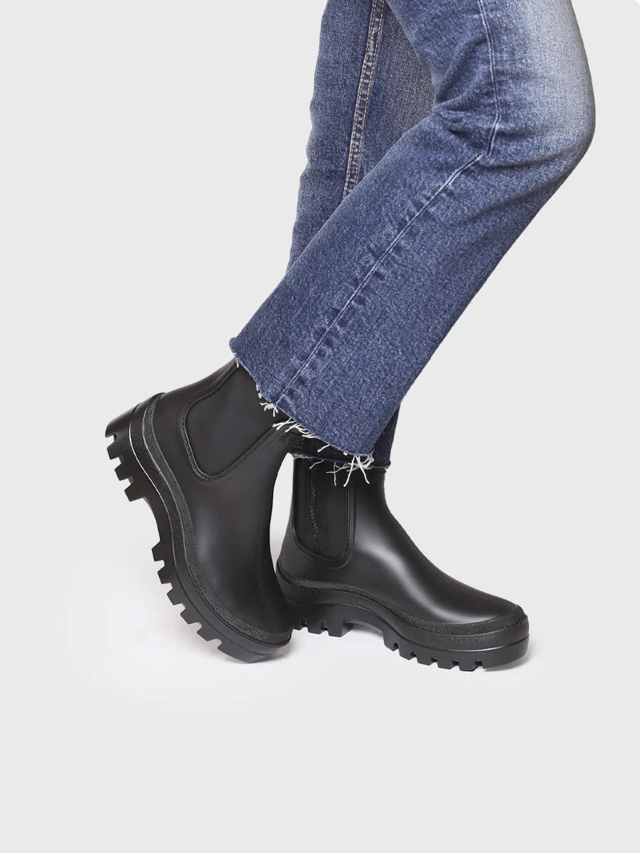Toni Pons CASCAIS bottes pluie néoprène noir