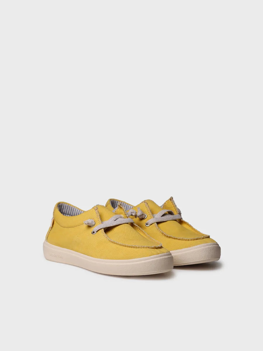 Toni Pons Irelia basket toile coton ocre vegan
