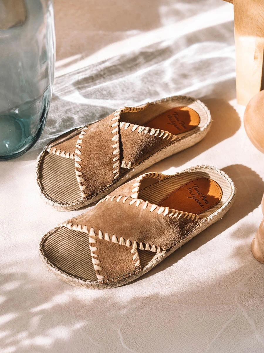 Toni Pons BALI-SD sandales cuir croisées jute
