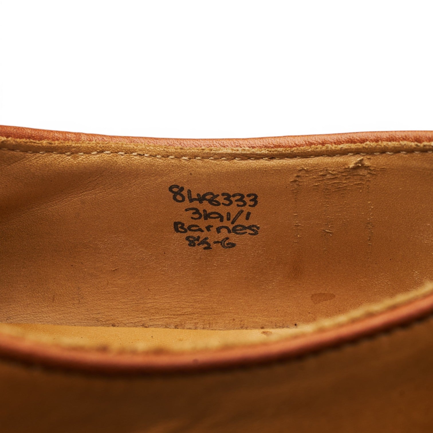 Tricker's Barnes derby cuir marron pointure UK 8,5