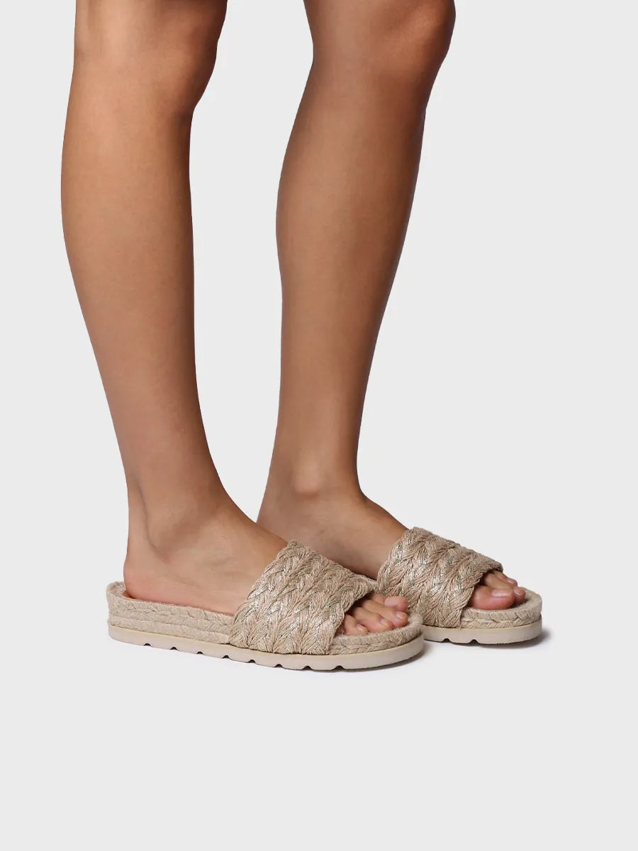 Toni Pons Delta-PH sandale jute naturel 3 cm