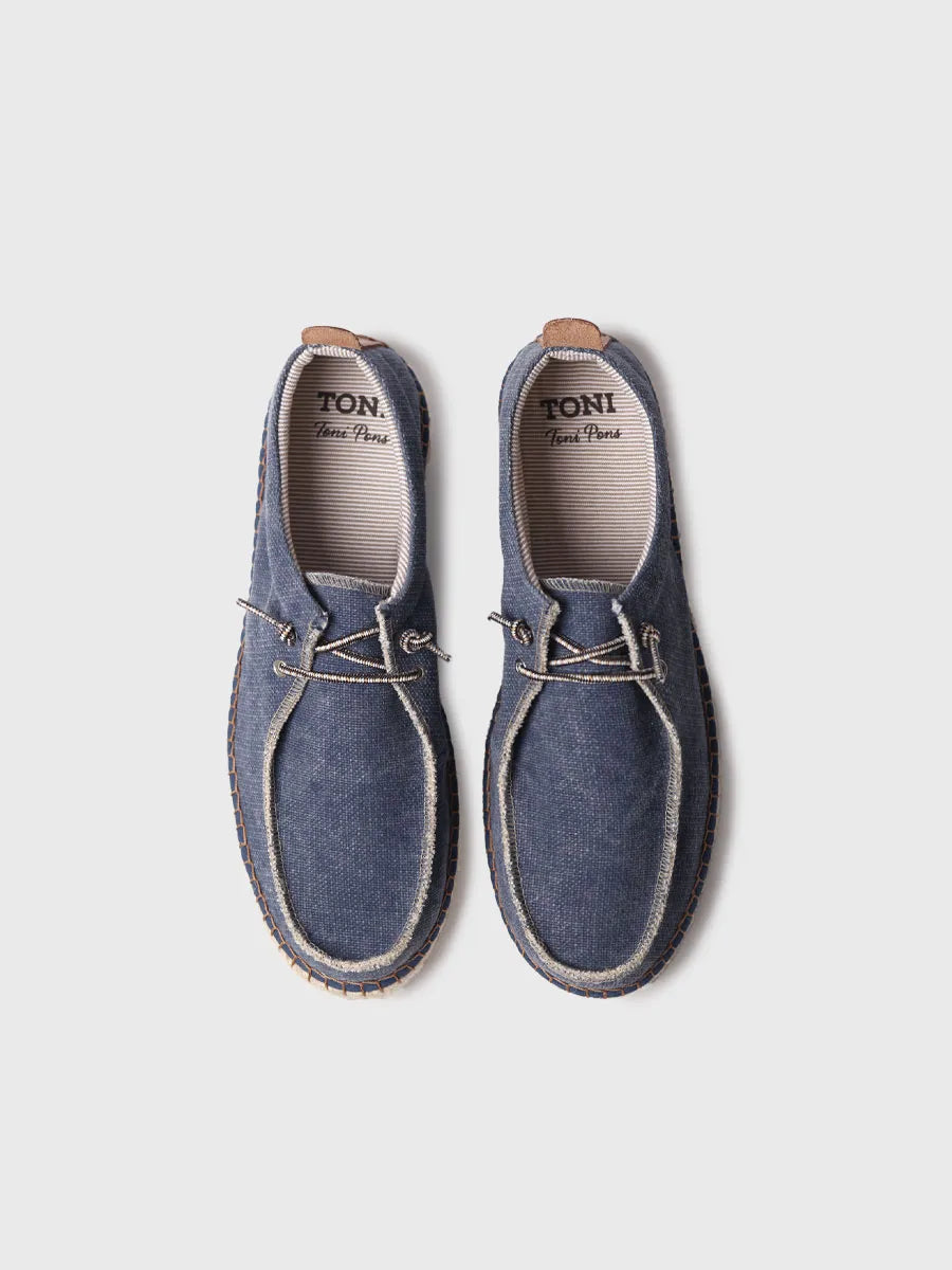 Toni Pons Odin espadrilles homme toile lacets