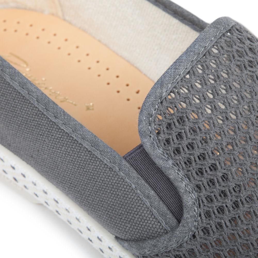 Rivieras Classic 2037 espadrille toile anthracite mesh