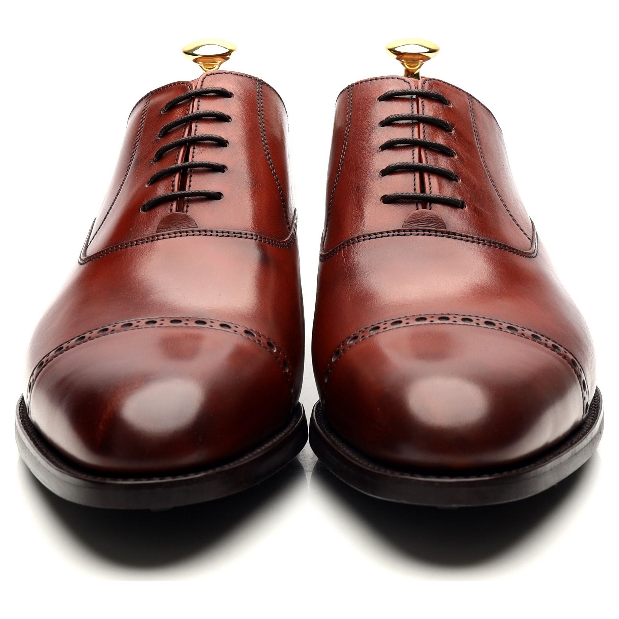 Barker Burford oxford cuir marron UK 9