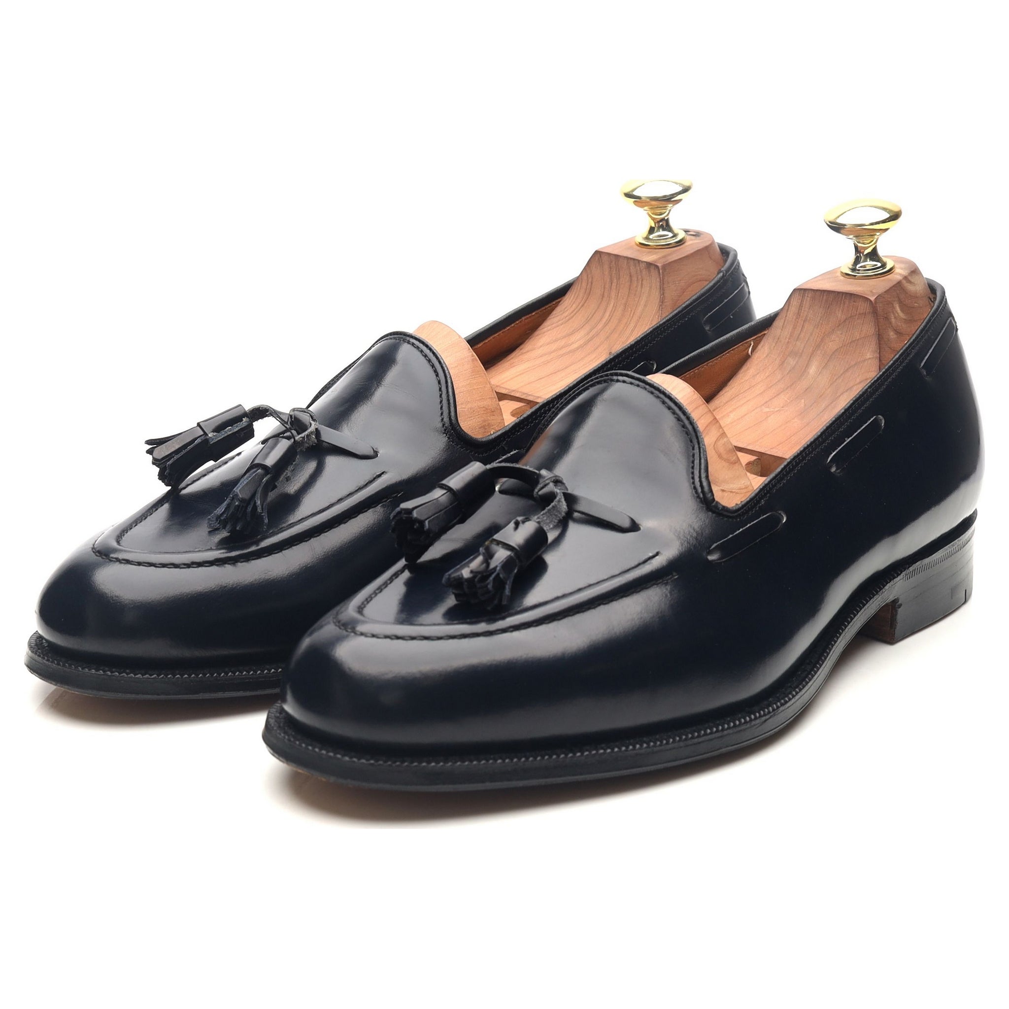 Church's Keats II mocassins cuir bleu UK 7.5