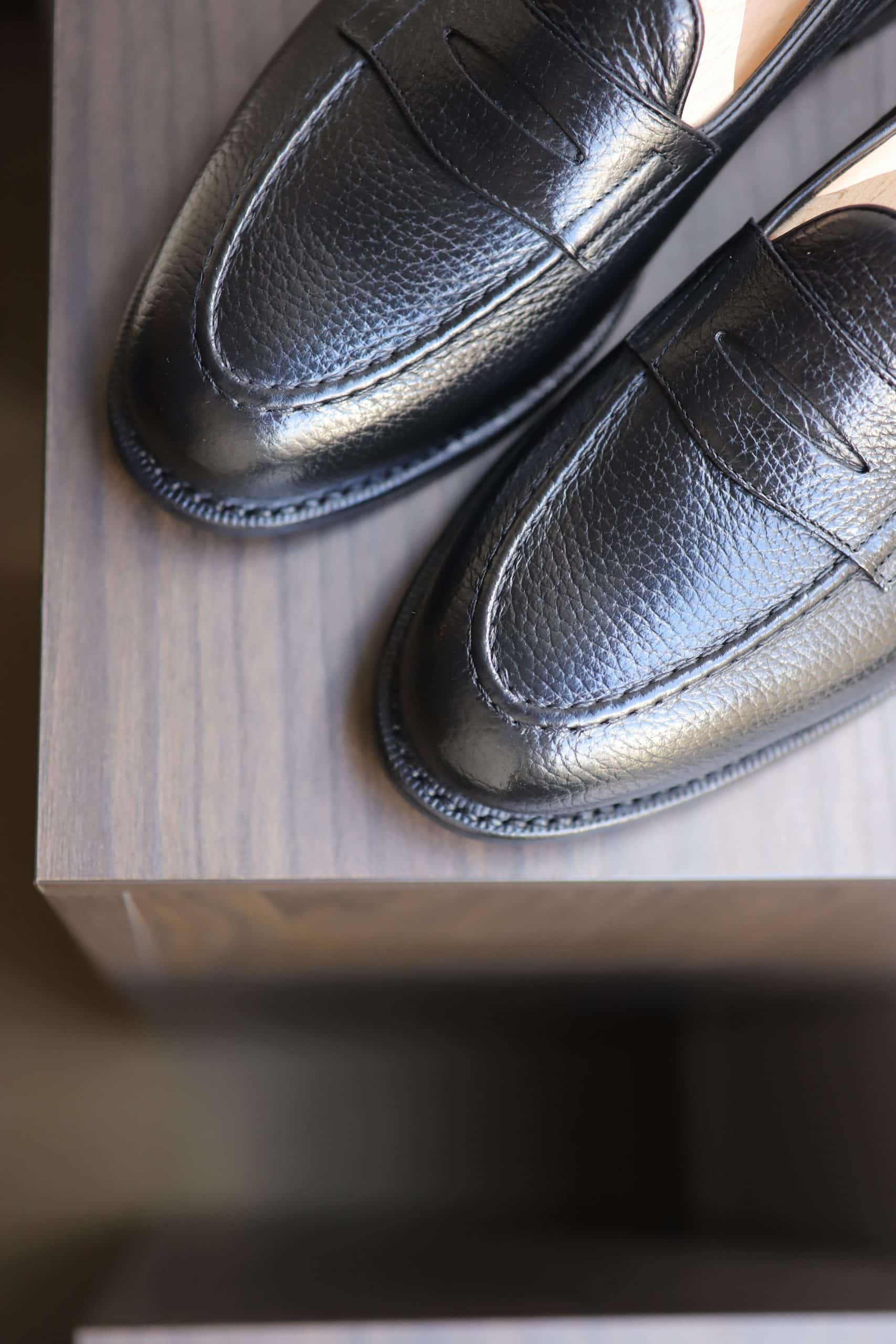 Malfroid Newport mocassin cuir grainé