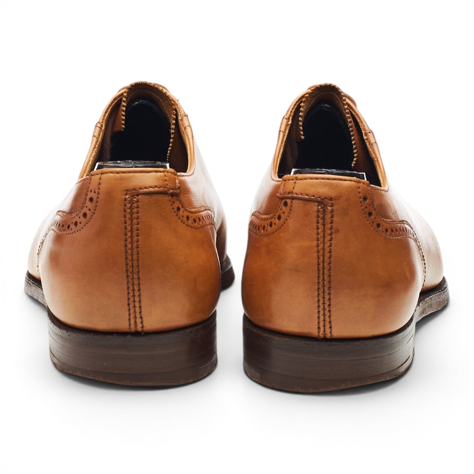 George Cleverley Oxford chaussures cuir marron pointure UK 7