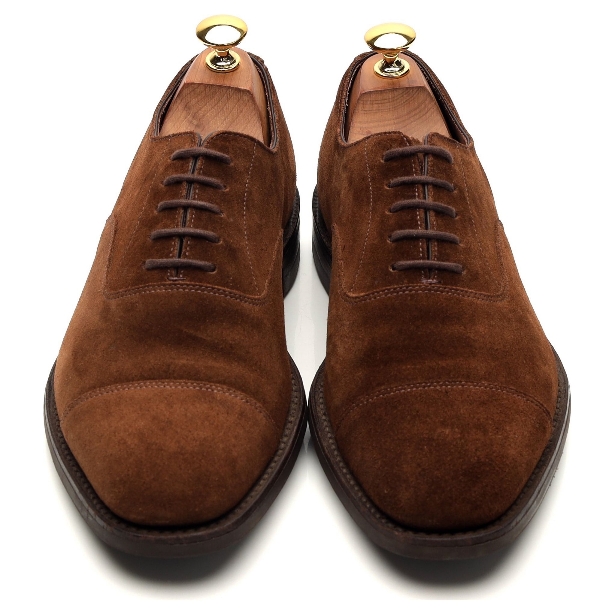 Loake 1880 Aldwych richelieu daim marron UK 6.5