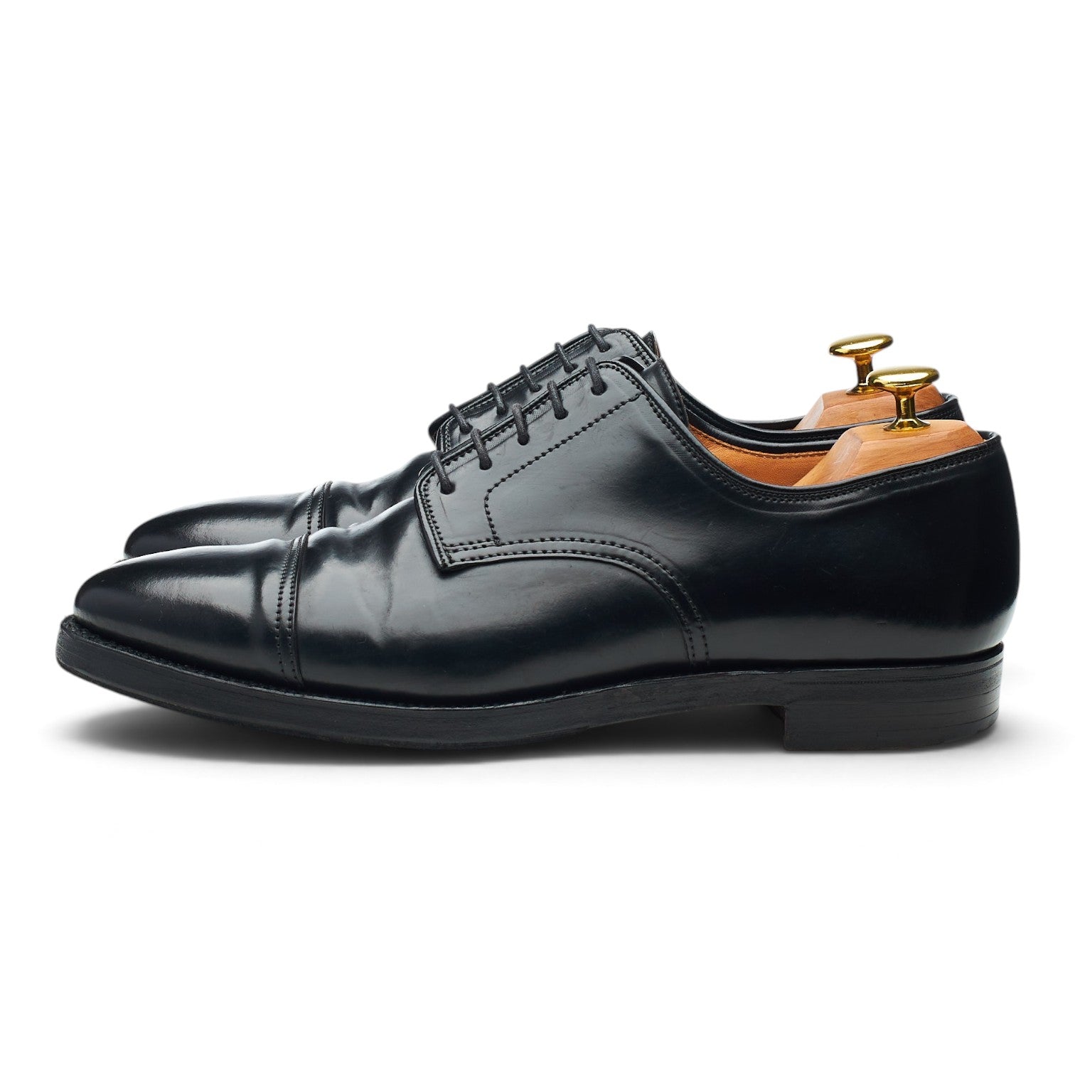 Crockett & Jones Bradford derby cordovan noir 8 UK