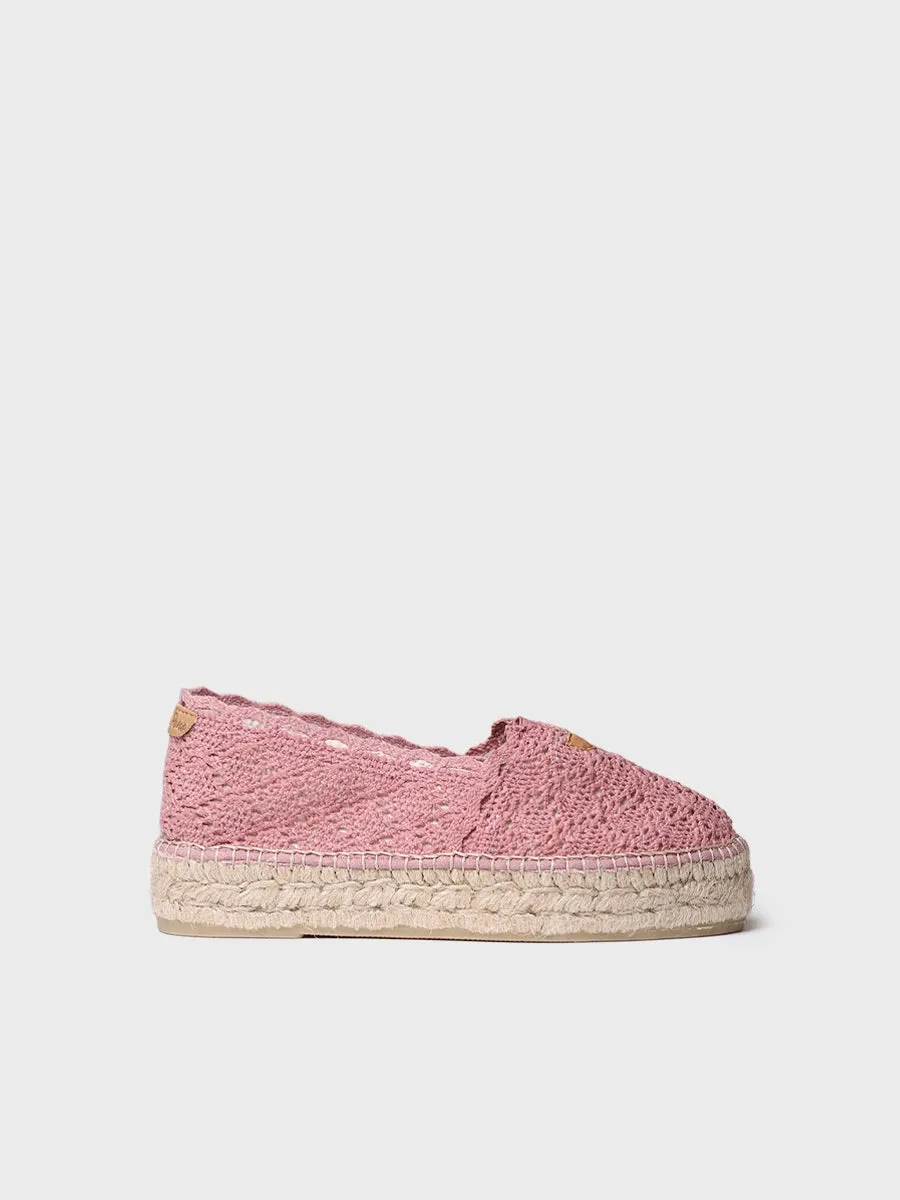 Toni Pons Aitana espadrilles plates crochet coton