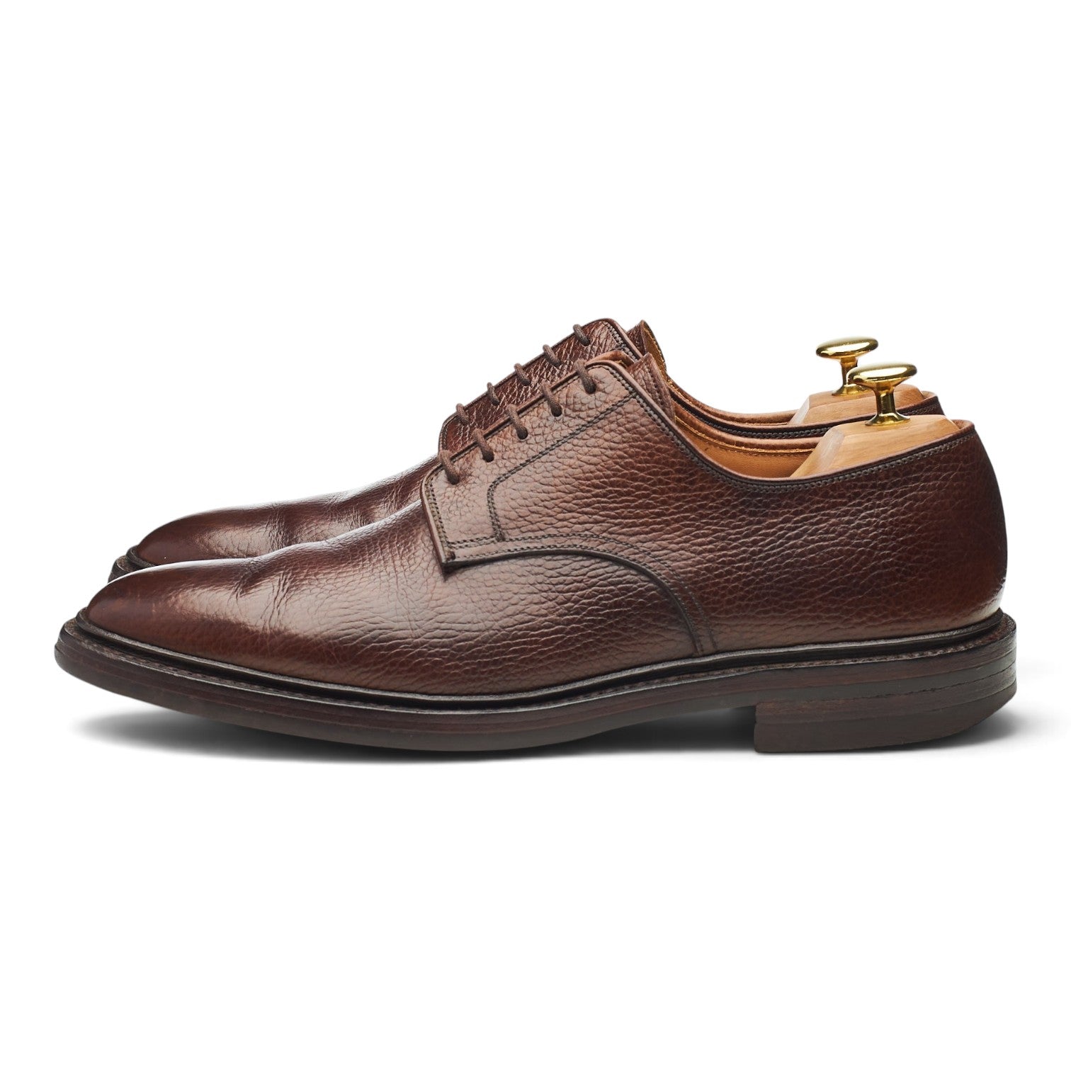 Crockett & Jones Ashdown derby cuir marron pointure 8
