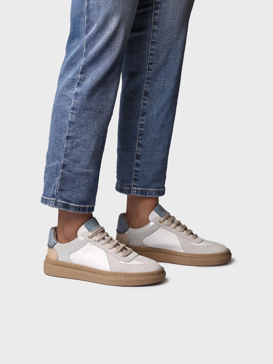 Toni Pons Atria baskets cuir suède 3 cm