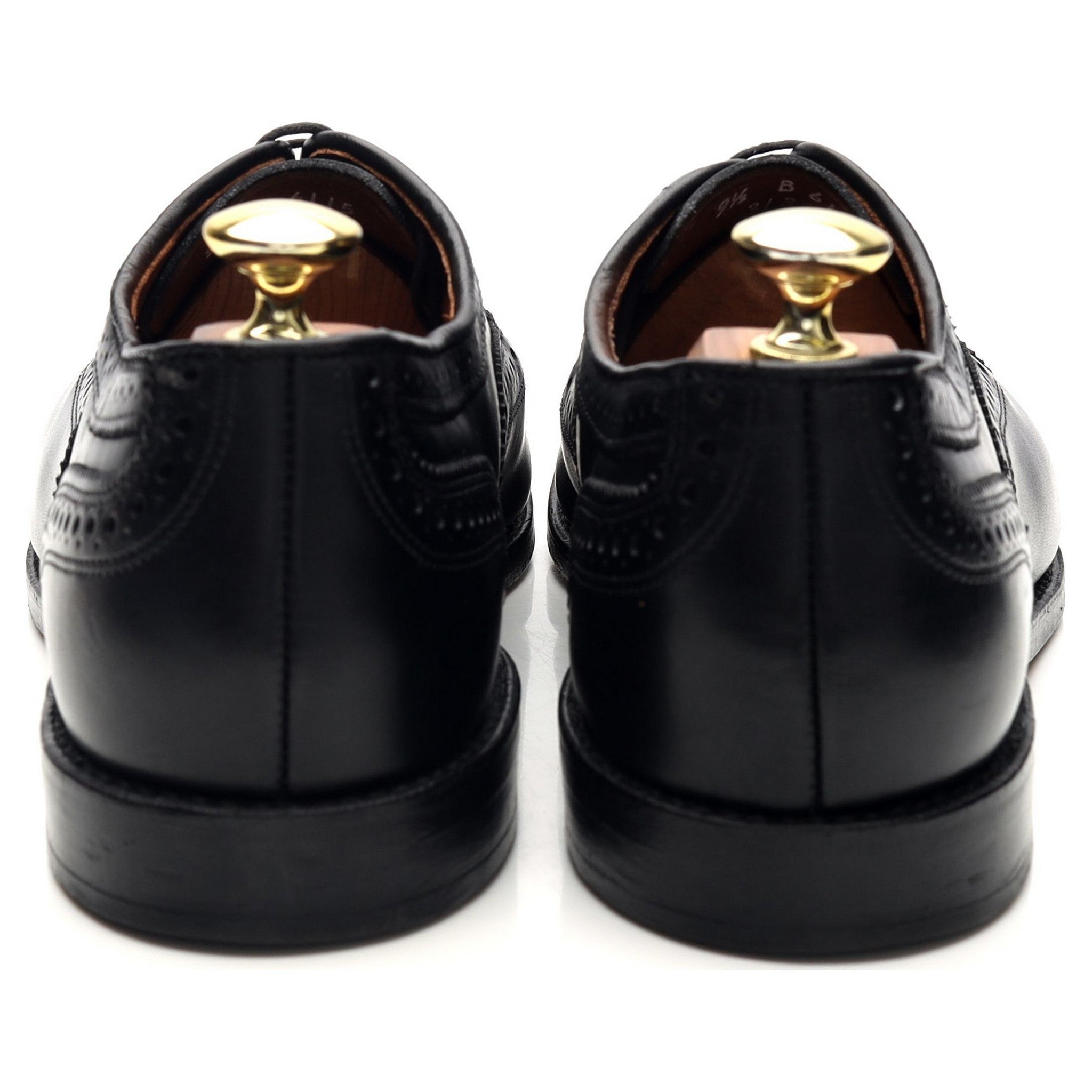 Allen Edmonds Strand oxford cuir noir pointure UK 8,5 brogue