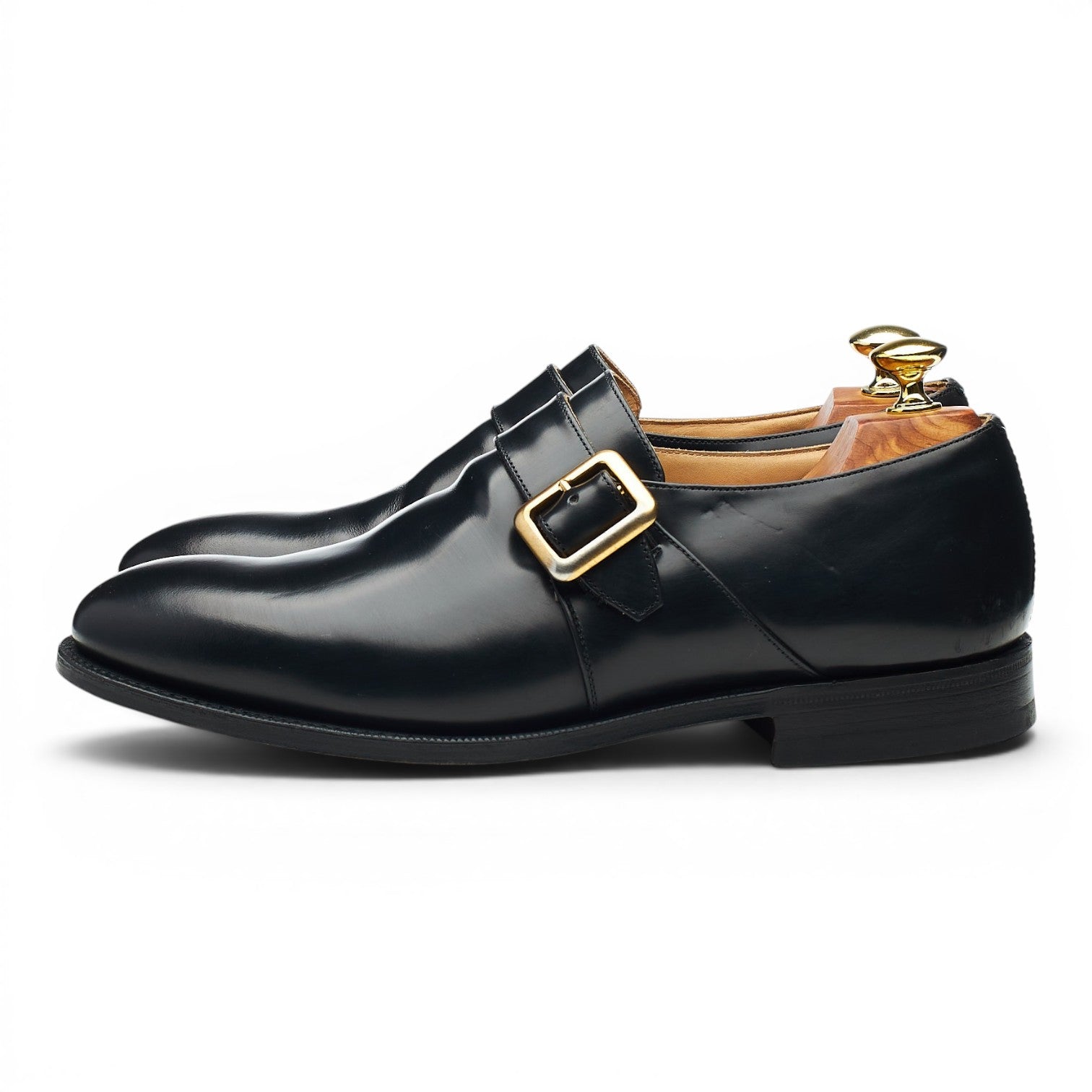 Church's Danube monk strap cuir noir UK 8