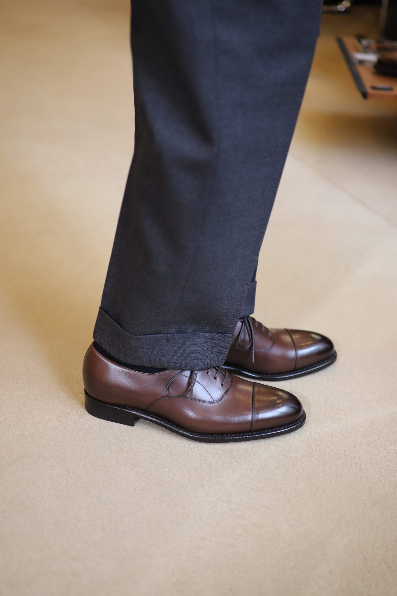 Malfroid Lannistair oxford cuir boxcalf France