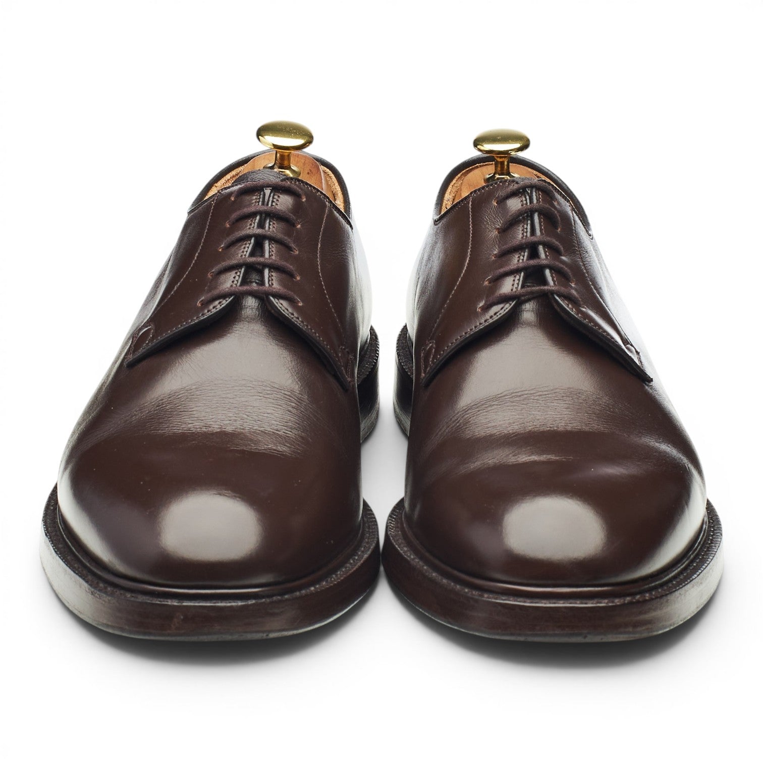 Church's Chapel derbies cuir marron foncé UK 9