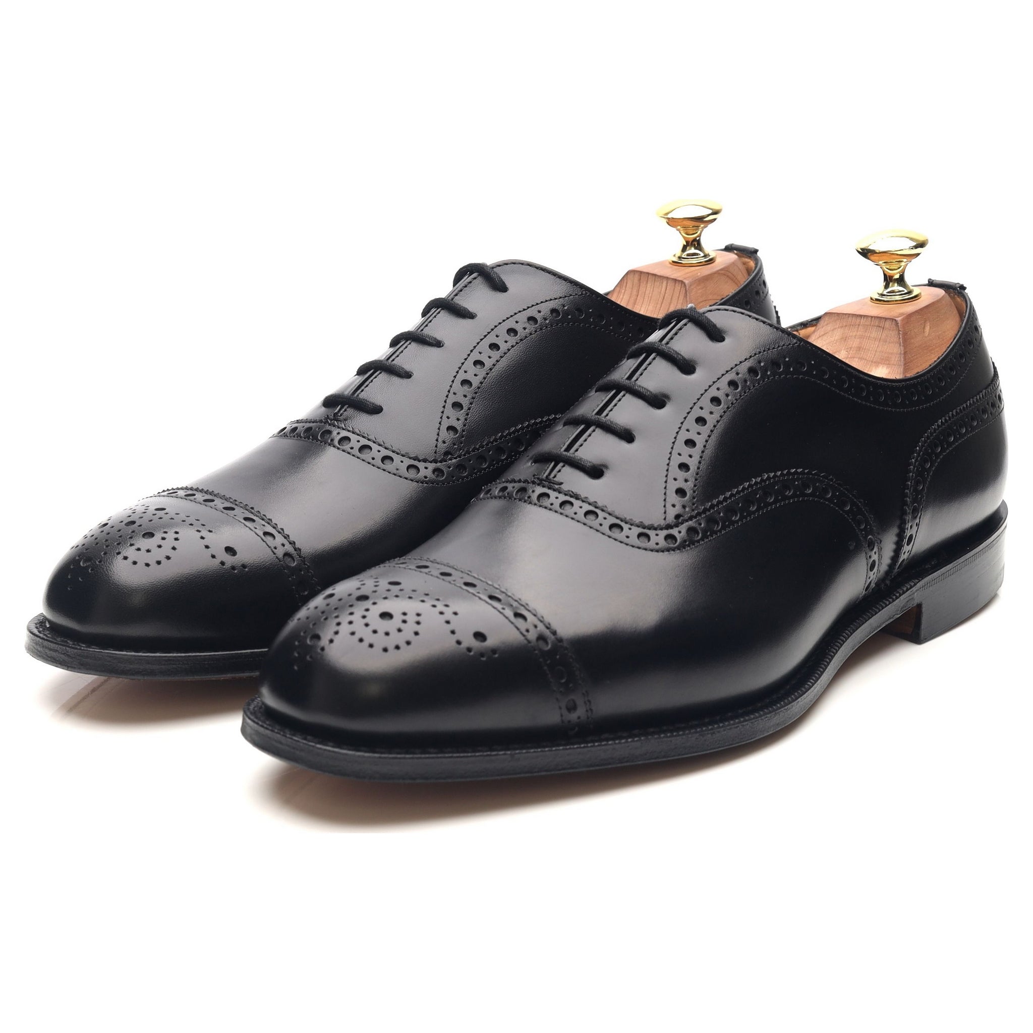 Church's Diplomat richelieu homme cuir noir UK 8