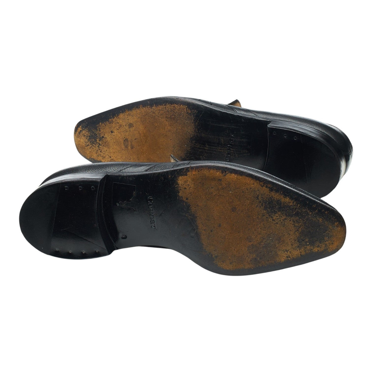 Corthay Rascaille mocassins cuir noir pointure UK 7
