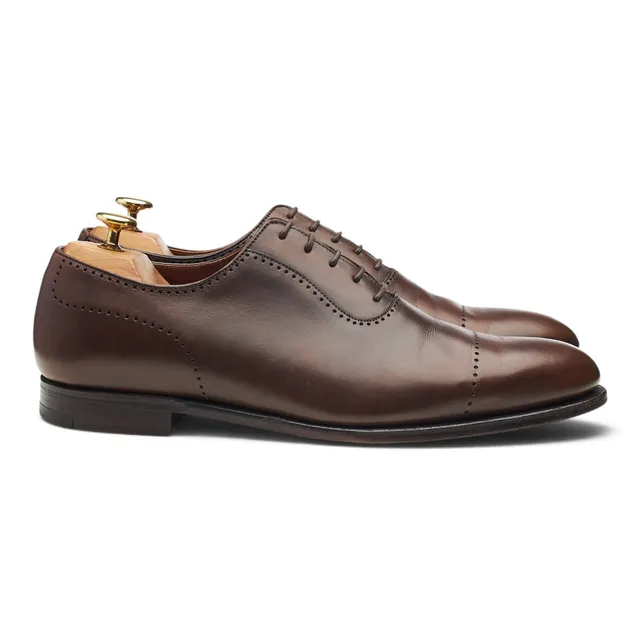 Crockett & Jones Courtenay richelieu marron UK 8,5