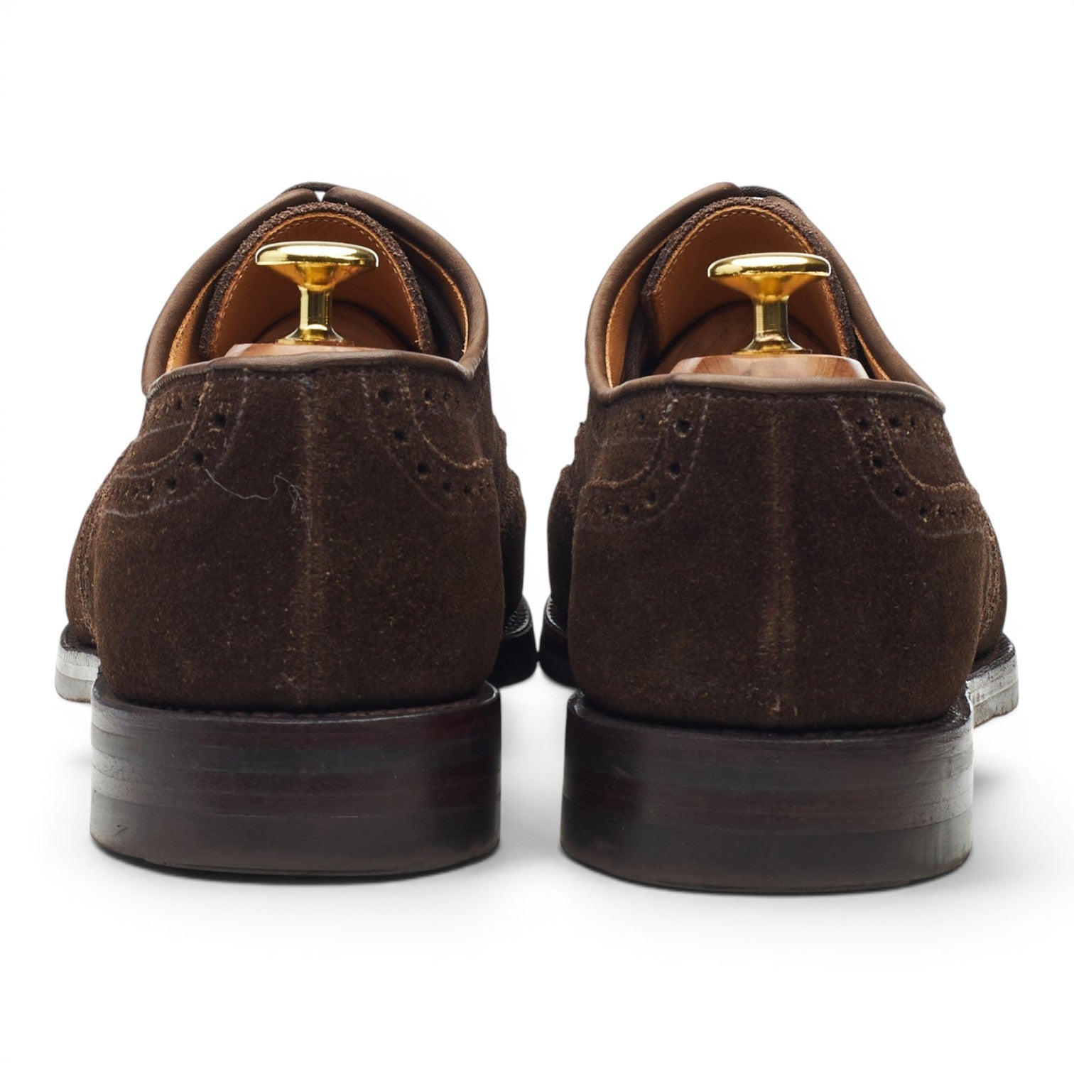 Crockett & Jones Swansea derbies daim marron UK 8.5