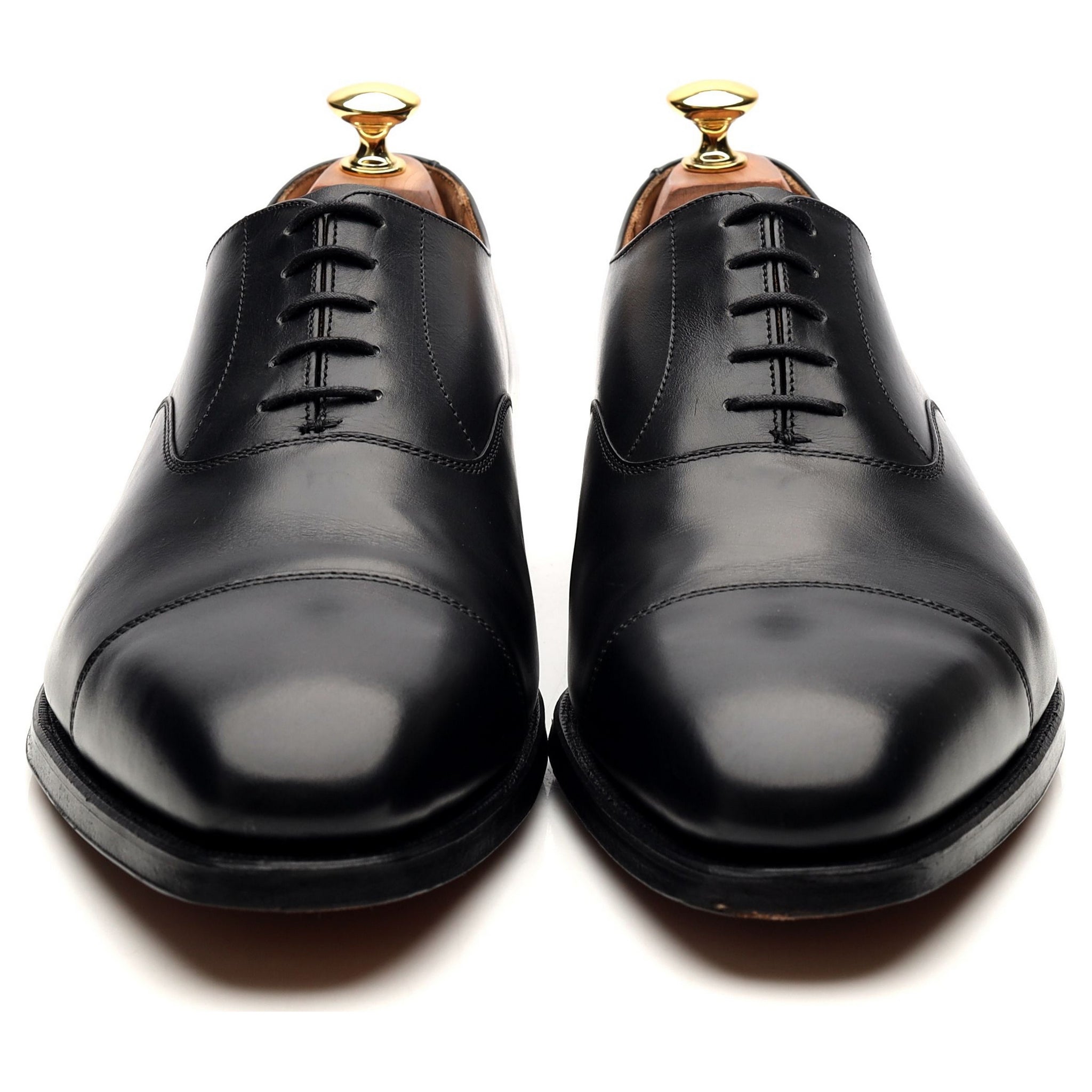 Crockett & Jones Hallam richelieu cuir noir UK 9.5