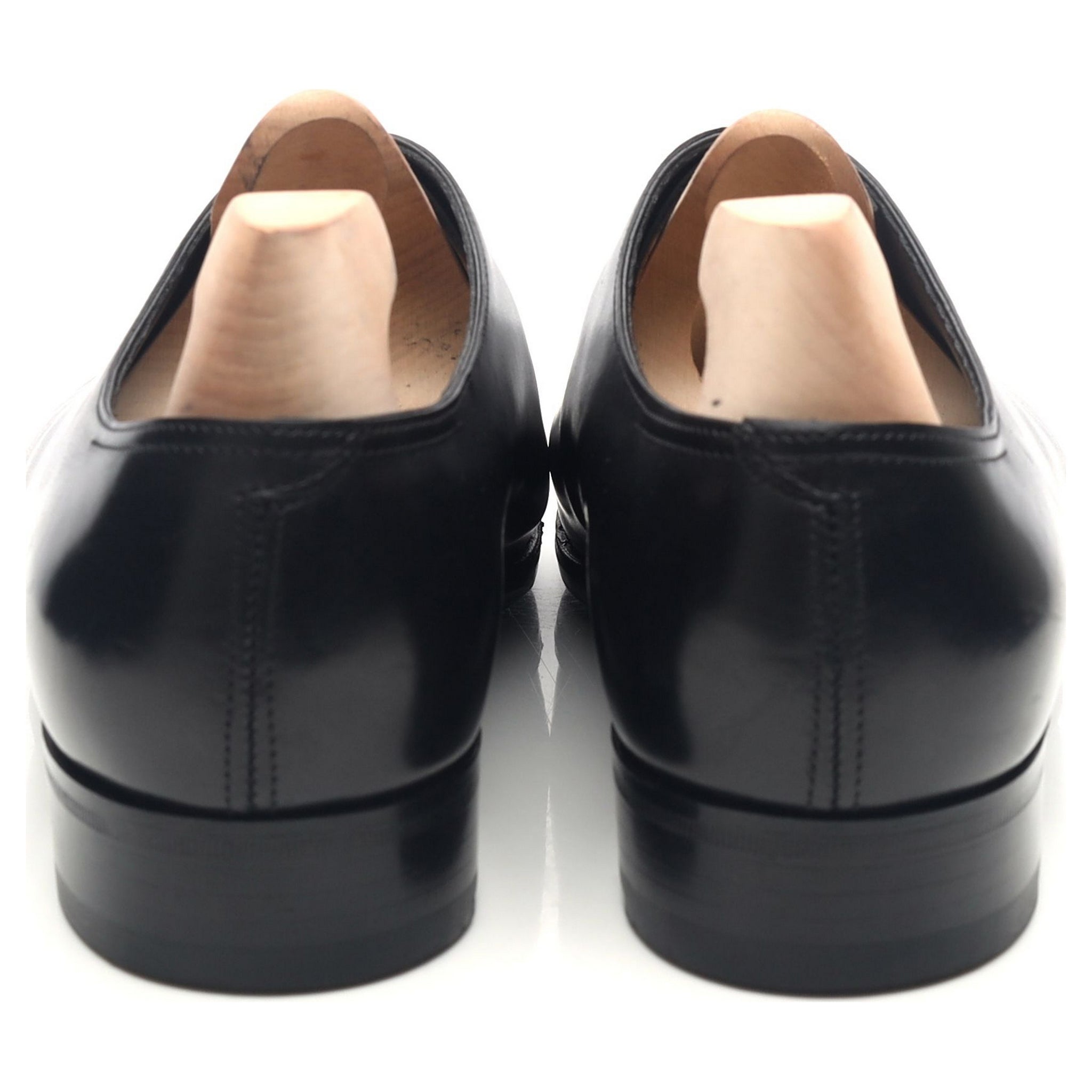 John Lobb Marldon oxford cuir noir UK 9 E wholecut