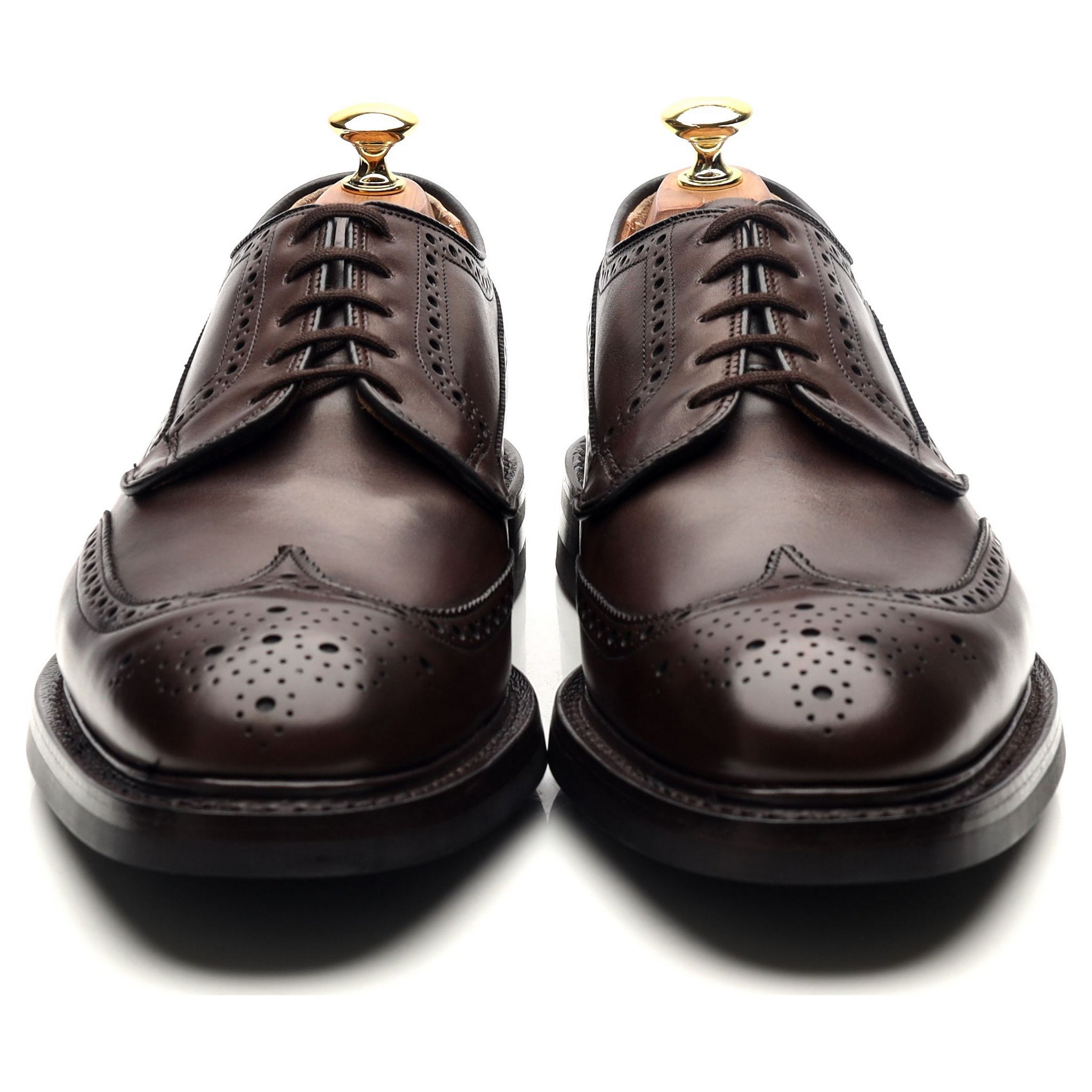 Church's Grafton derby cuir marron foncé UK 8