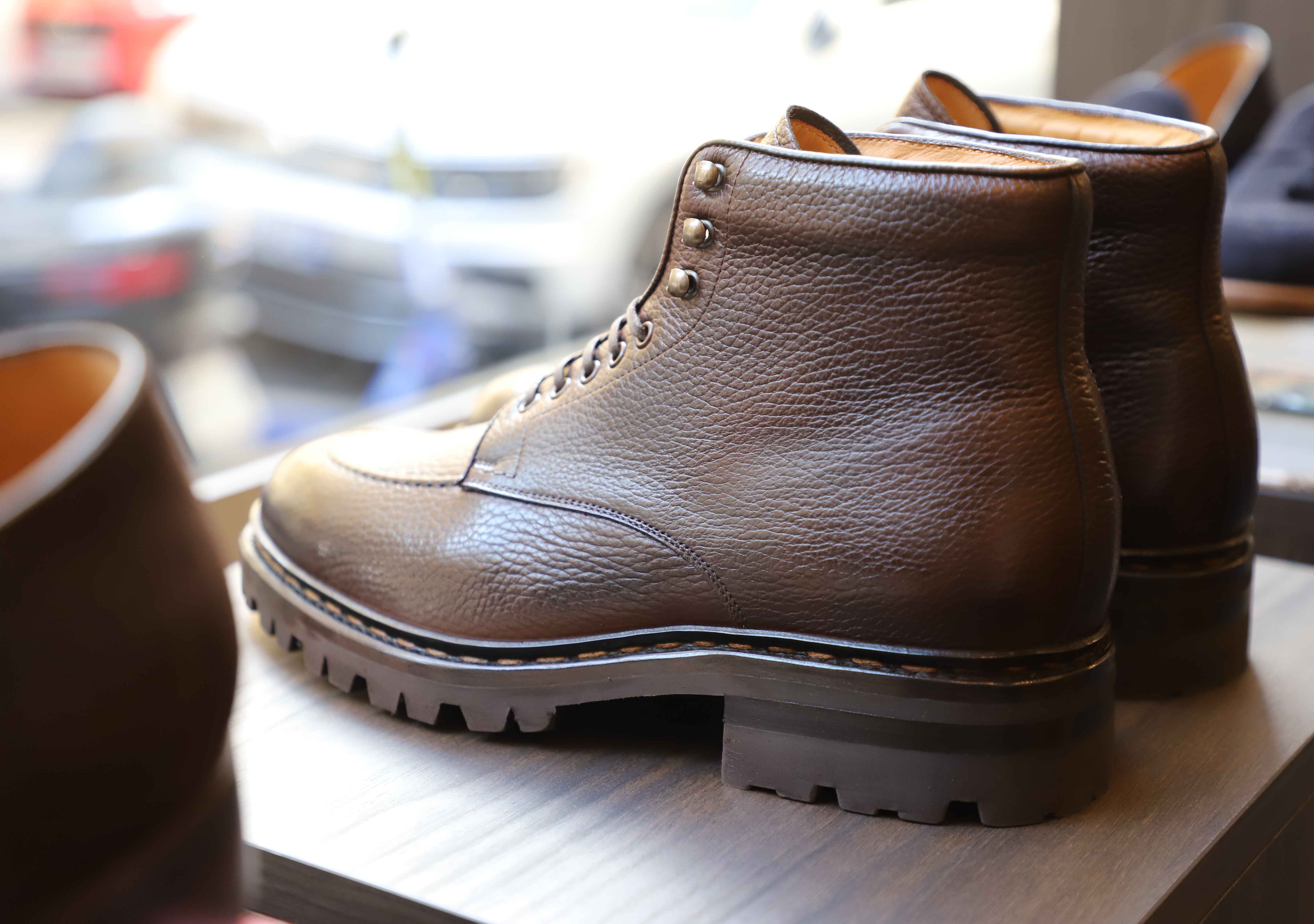 Malfroid Defender Highland bottine cuir grainé