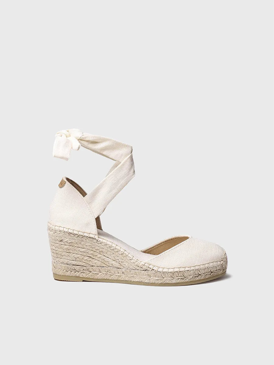 Toni Pons Julia espadrilles femme rubans crudo