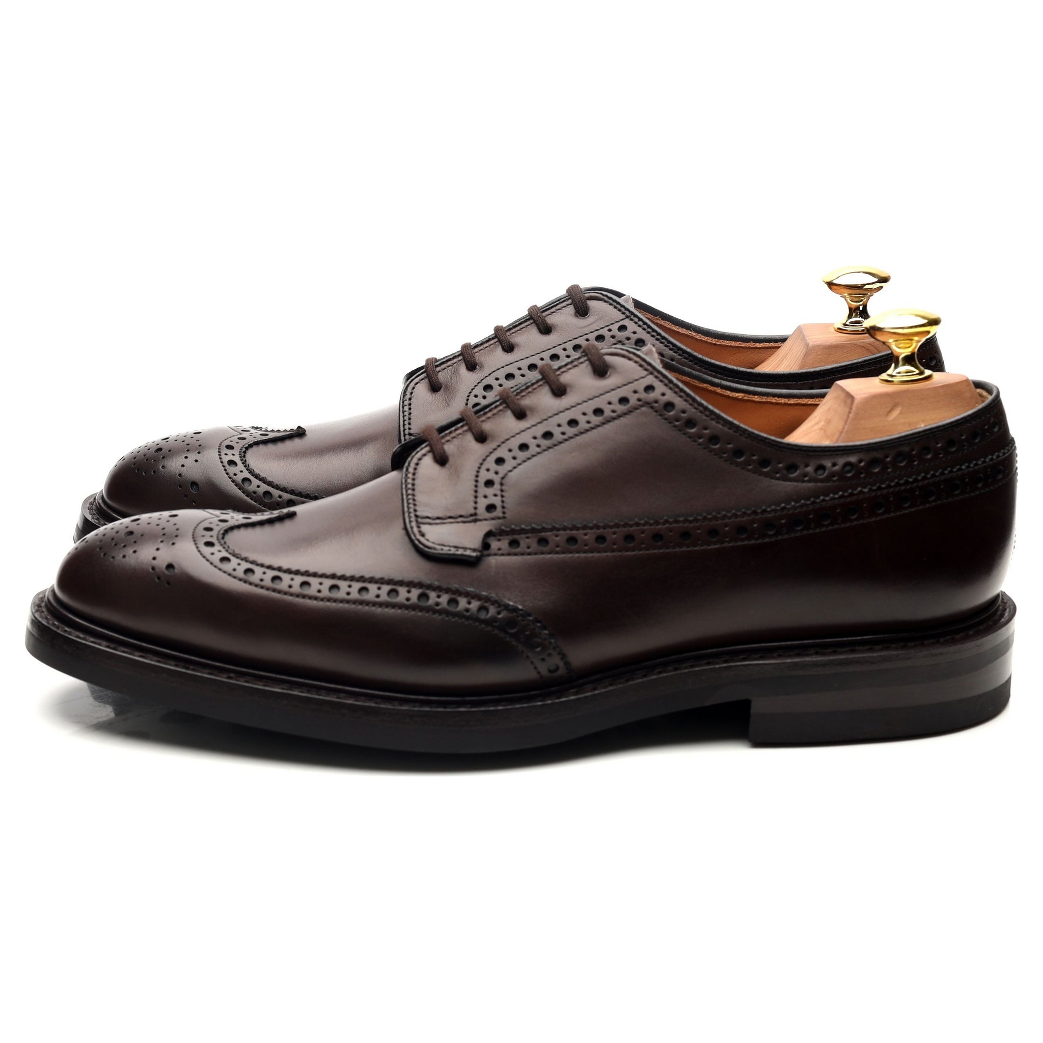 Church's Grafton derby cuir marron foncé UK 8