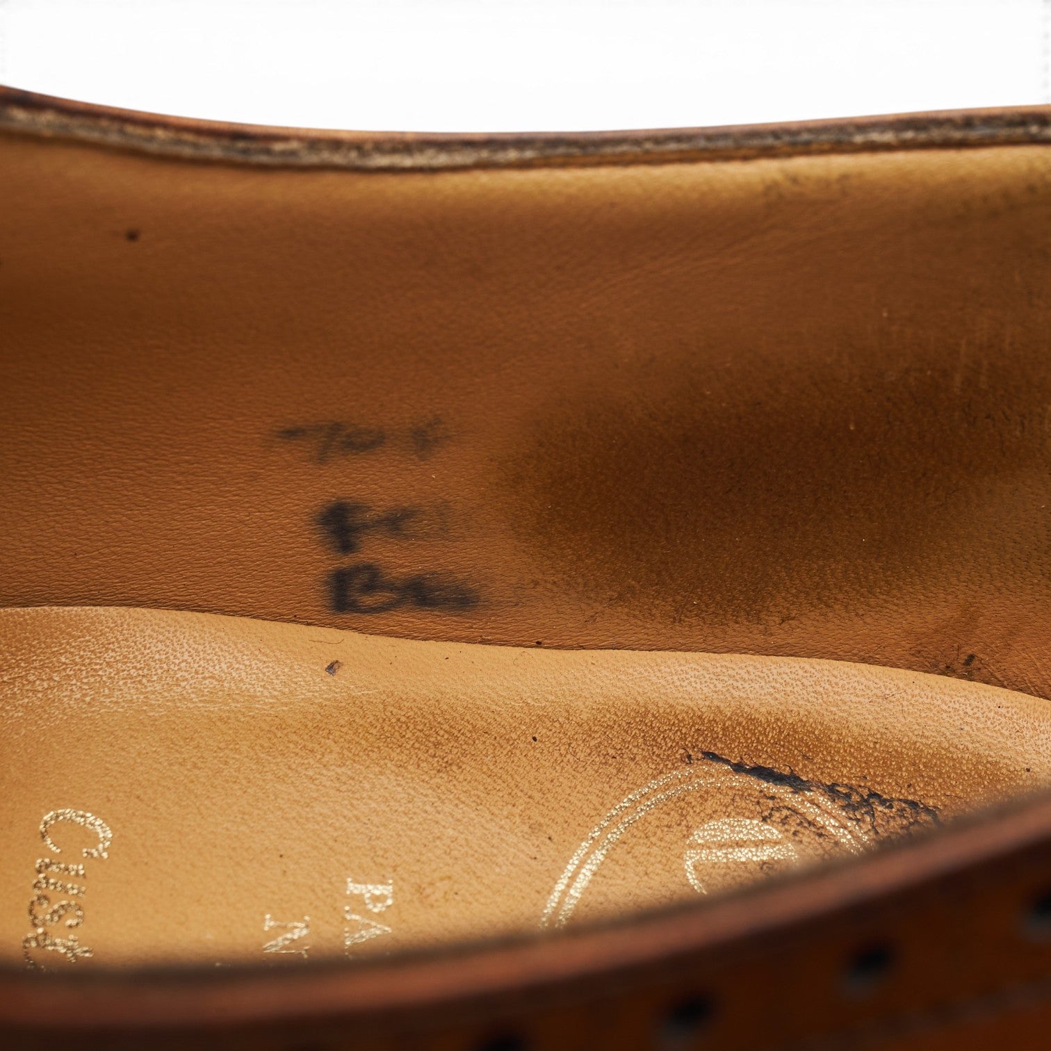 Church's Berlin richelieu brogue cuir marron 7 UK