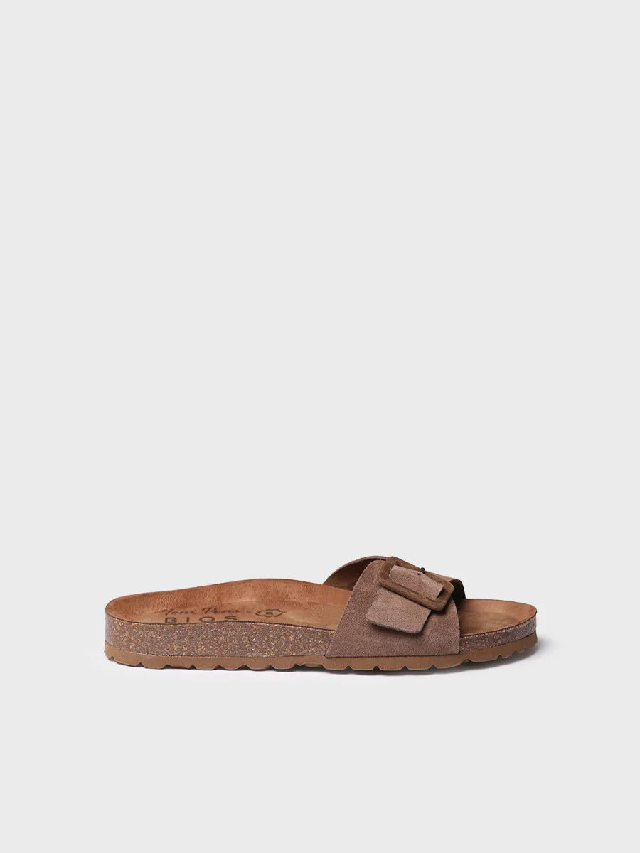 Toni Pons Glide-QT sandale femme liège taupe