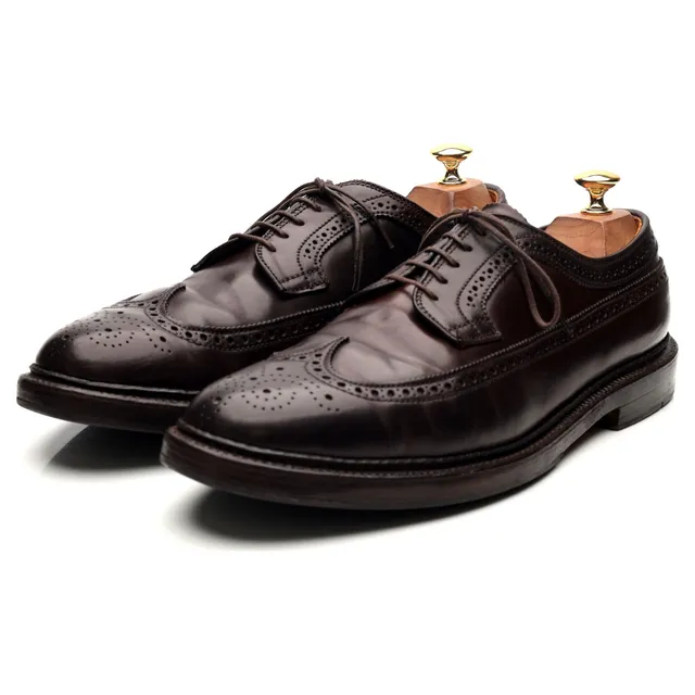 Alden 975 derbys cordovan bordeaux UK 9