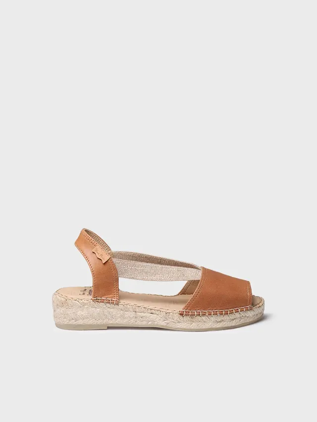 Toni Pons TALA espadrilles cuir compensées pied large