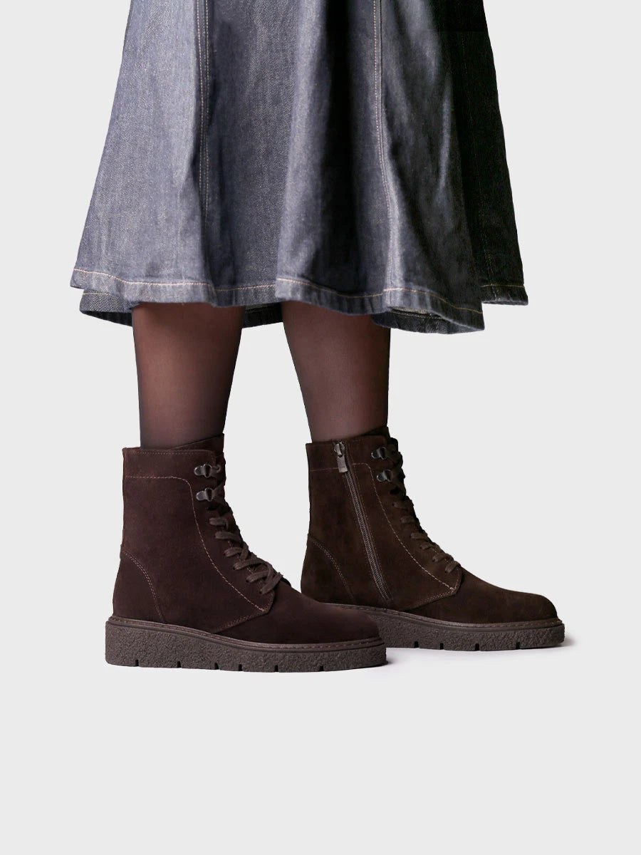 Toni Pons Nara-SY bottines cuir suède lacets