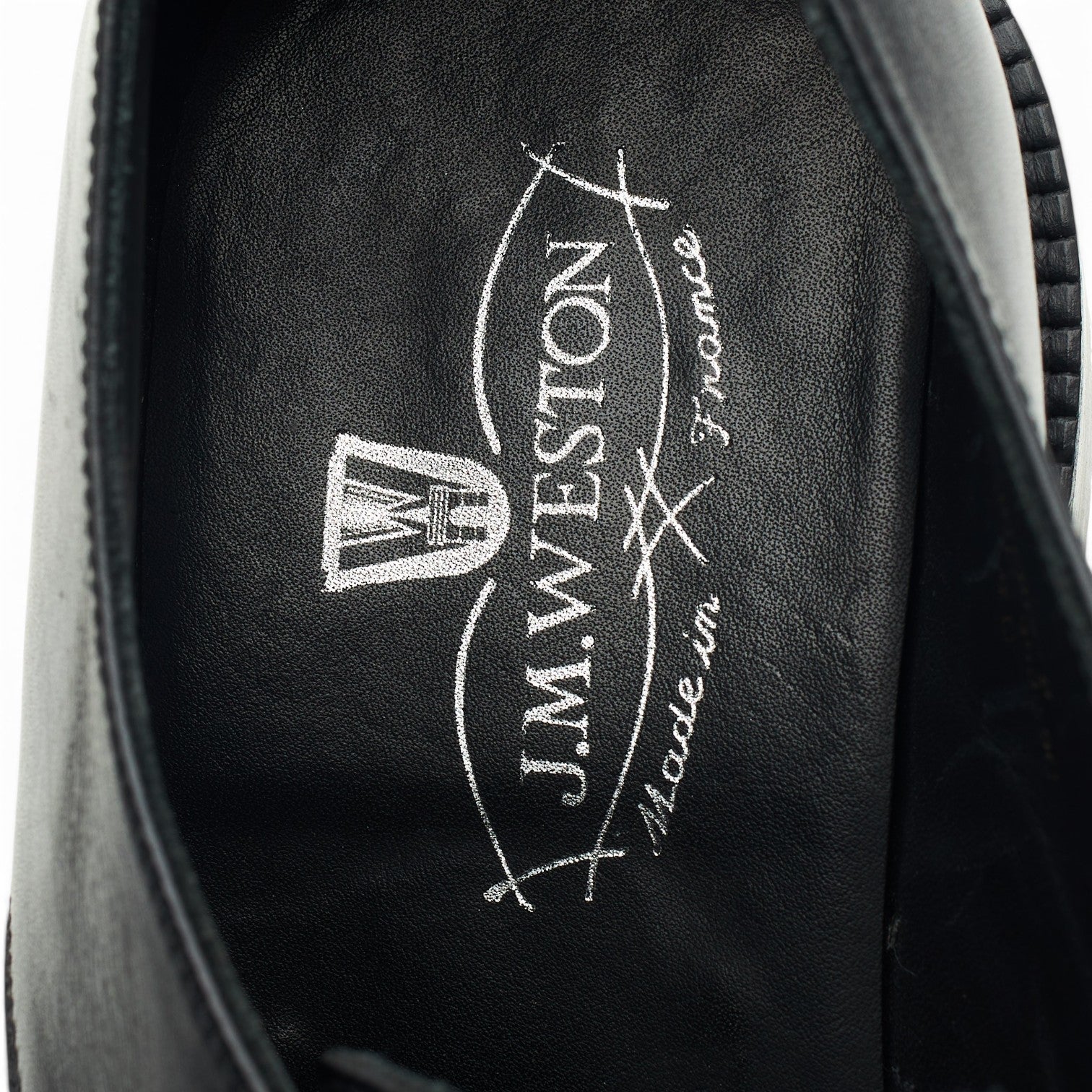 J.M. Weston 353 derby cuir noir pointure 8,5