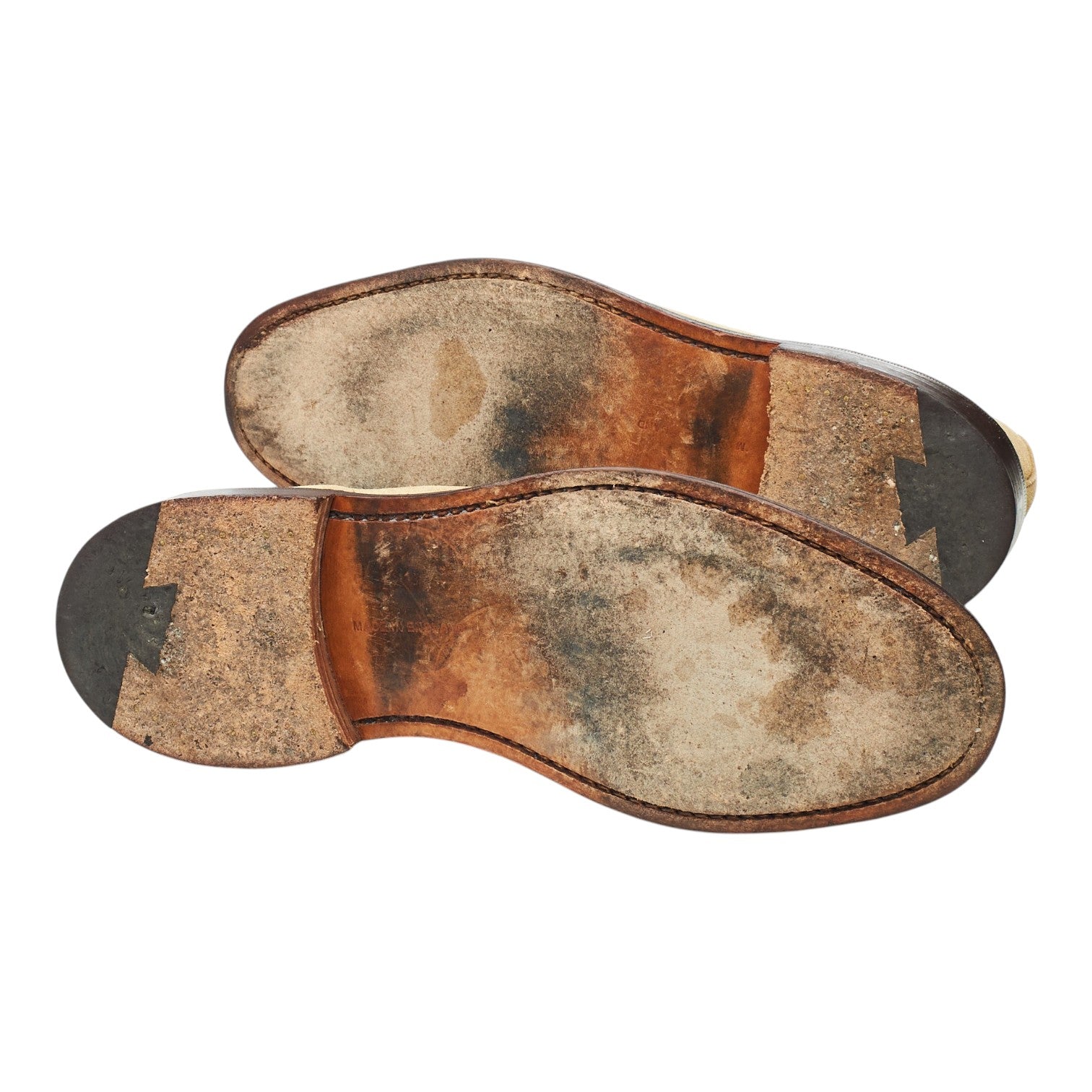 Tricker's Robert derbies suède sable UK 7