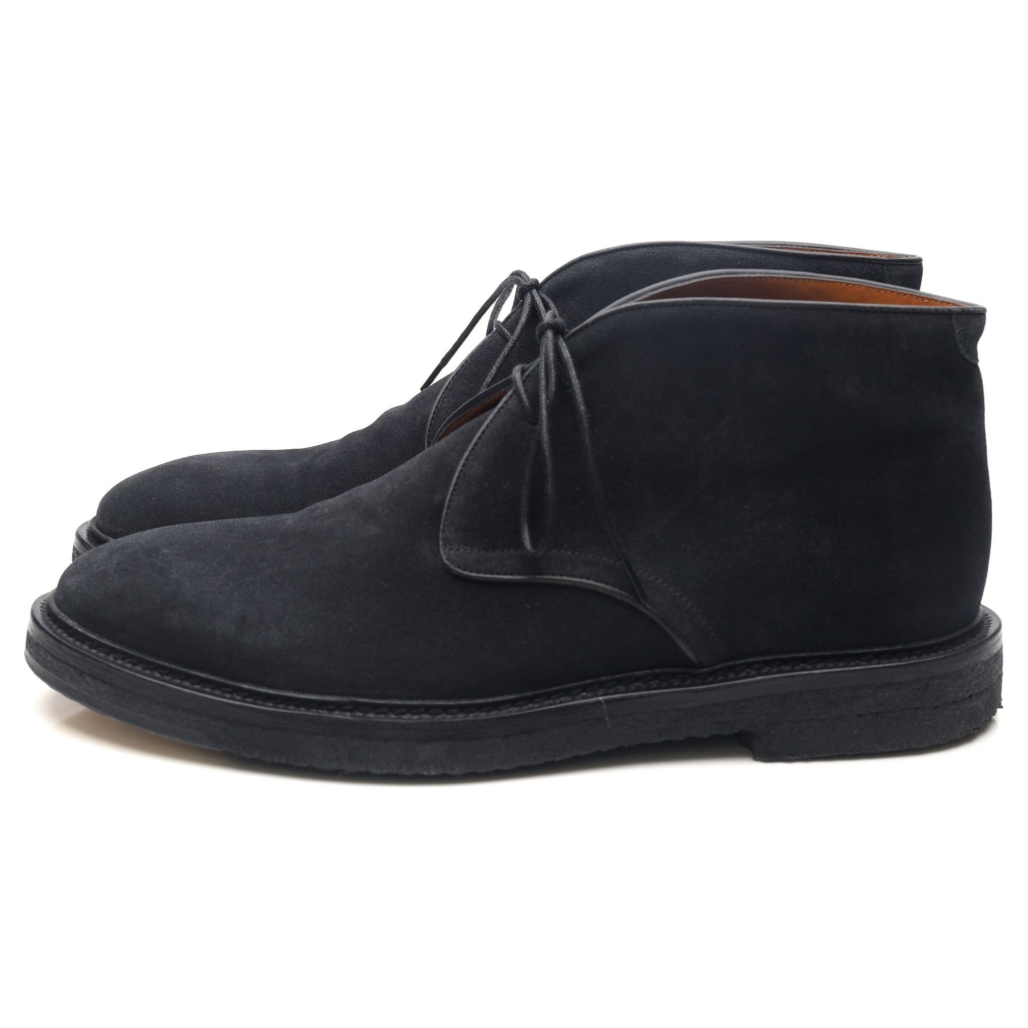 Mr P. chukka boots suède bleu marine UK 8.5