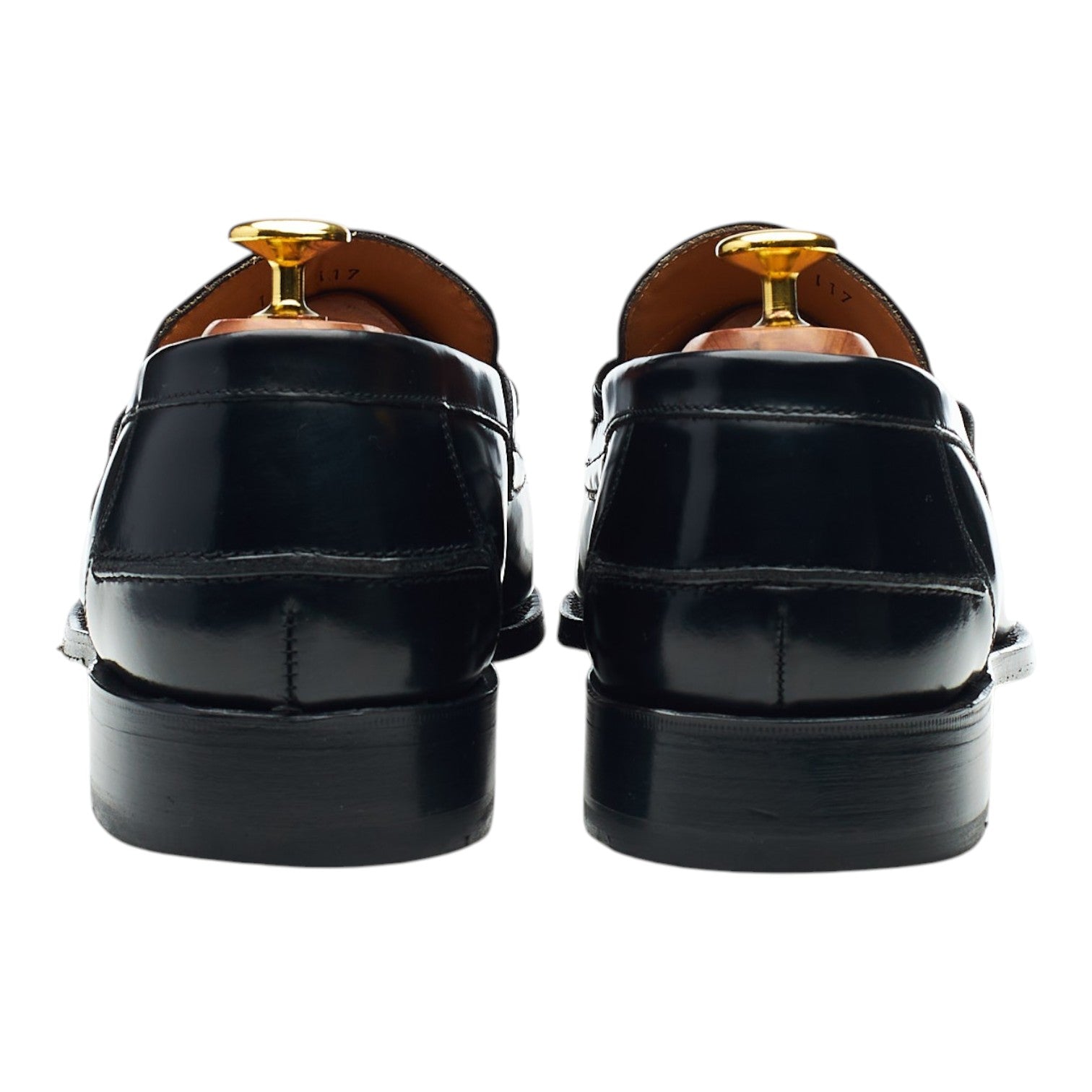 Barker Florence mocassin cuir noir 8 G