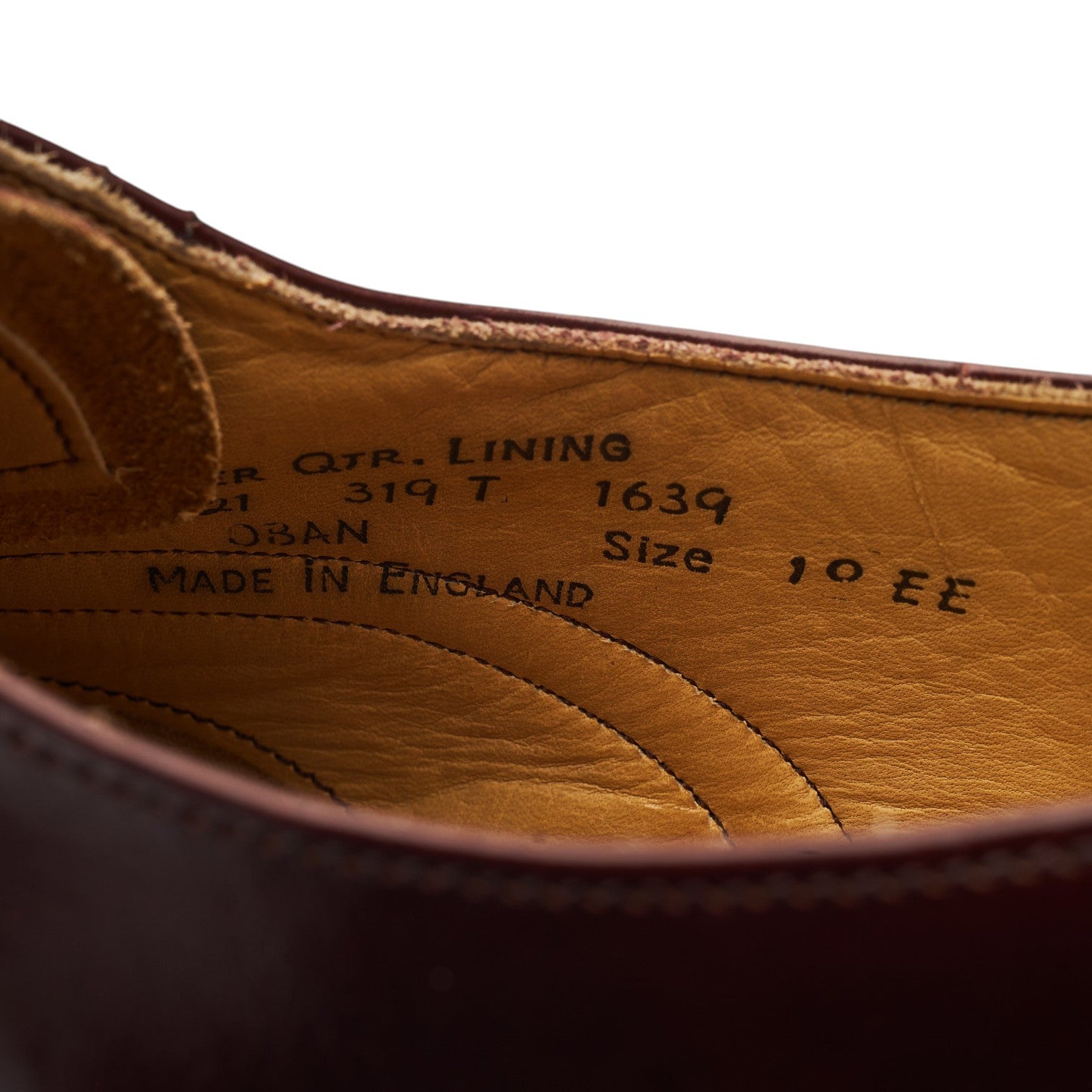 Loake Oban oxford cuir marron large UK 10