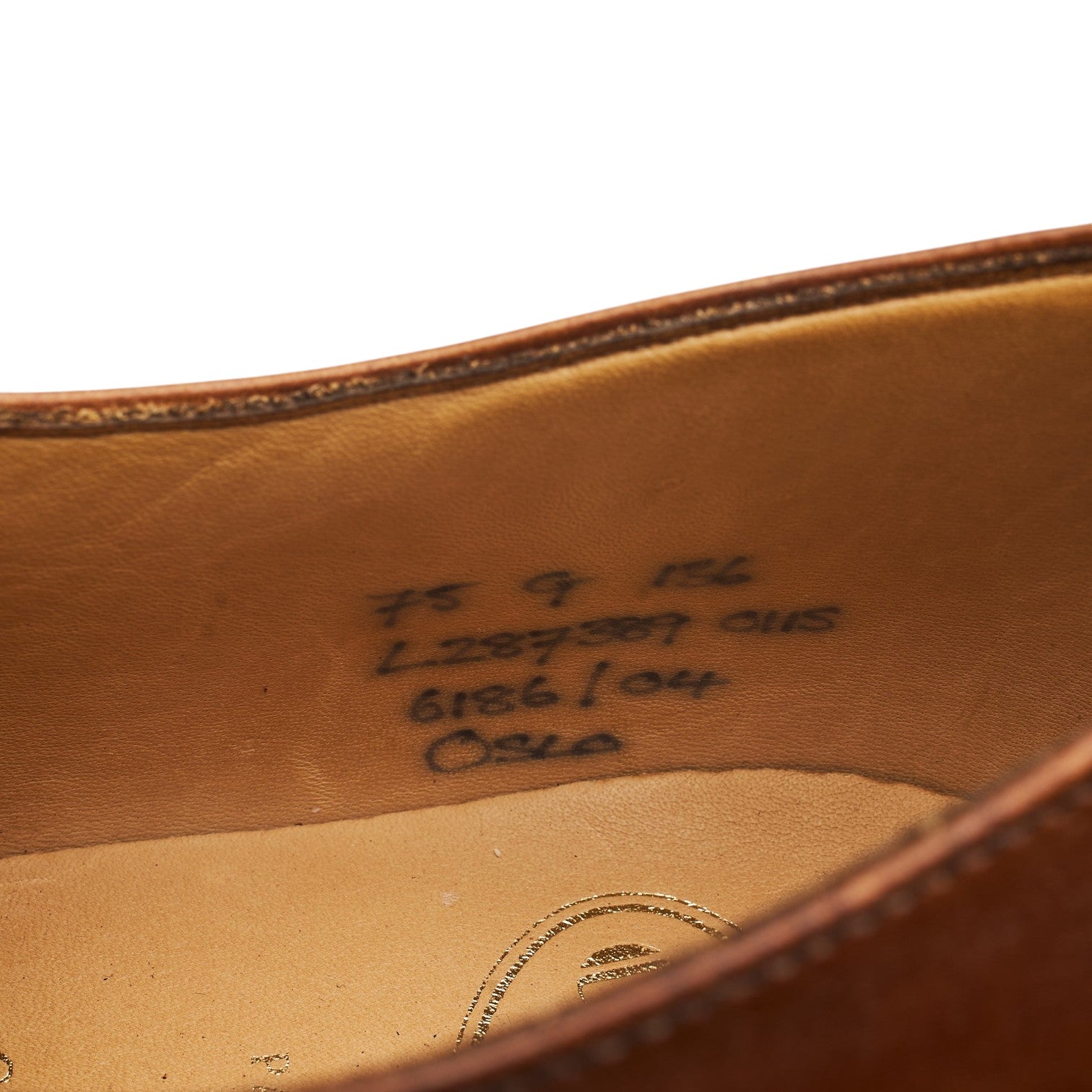 Church's Oslo derby cuir marron pointure 7,5 UK