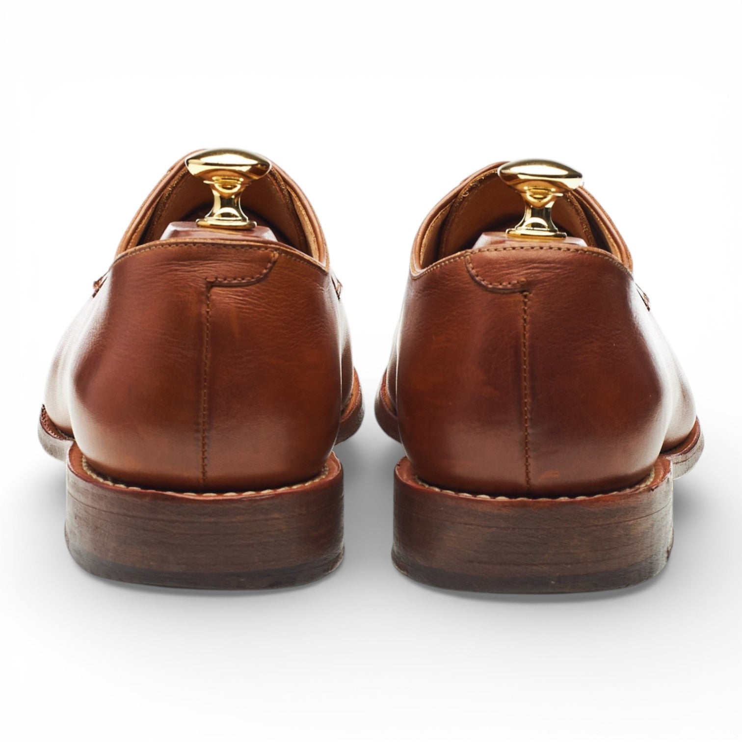 Paraboot Derby cuir marron tan 9.5 UK
