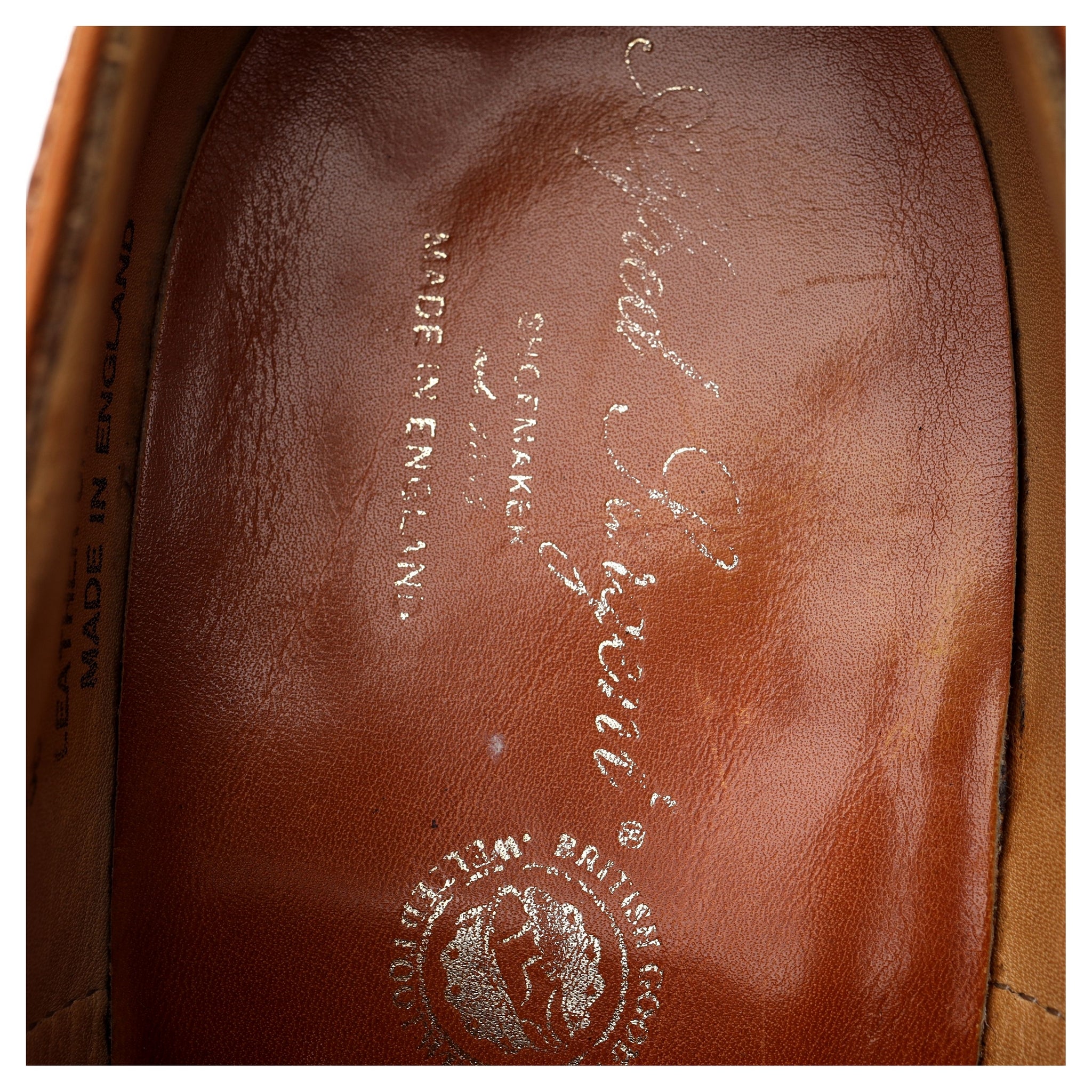 Alfred Sargent Ramsey oxford brogues cuir UK 8