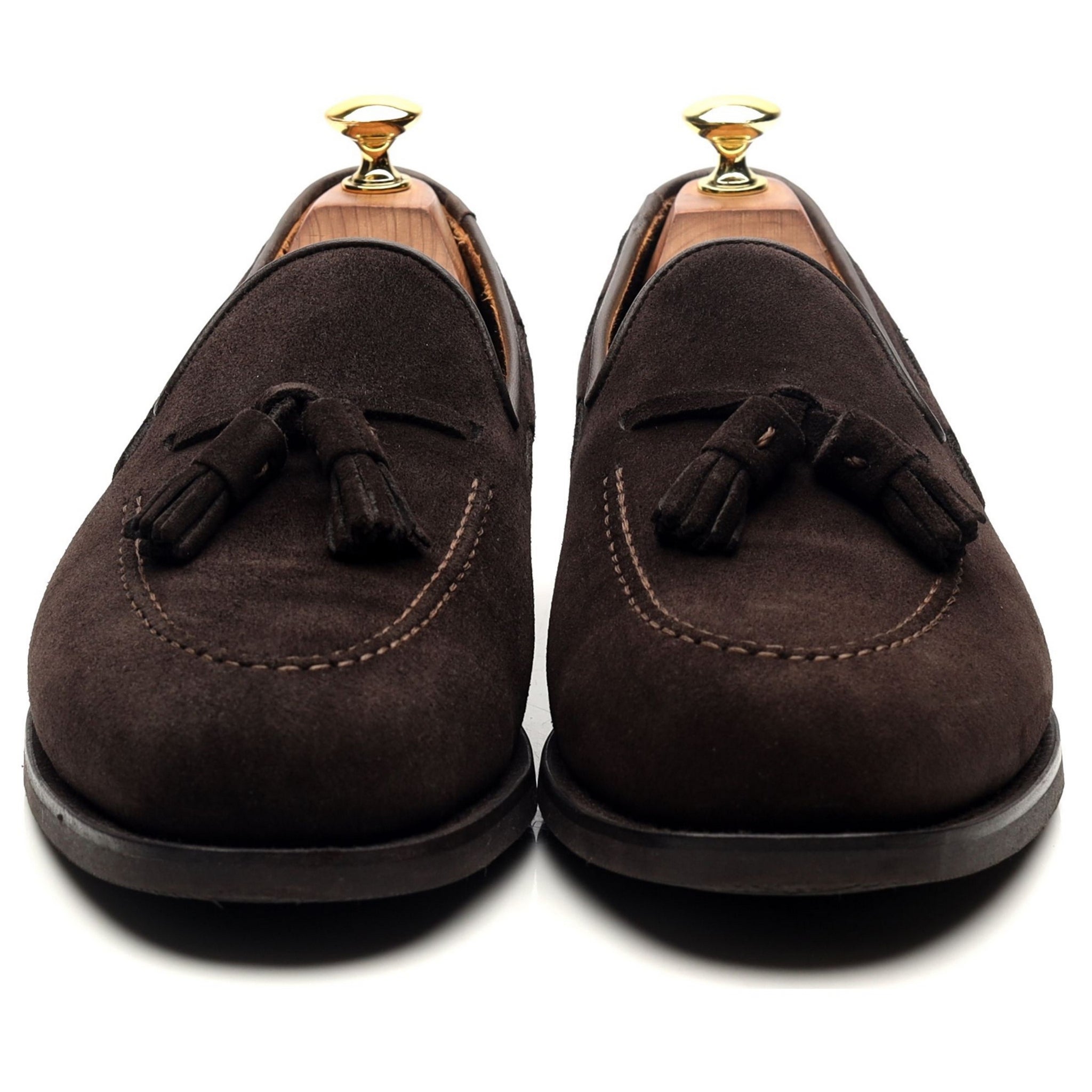 Morjas Mocassin à glands daim marron 8.5 UK