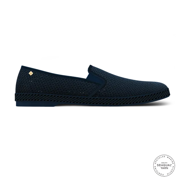 Rivieras Classic Filet 3204 Espadrille Marine Coton