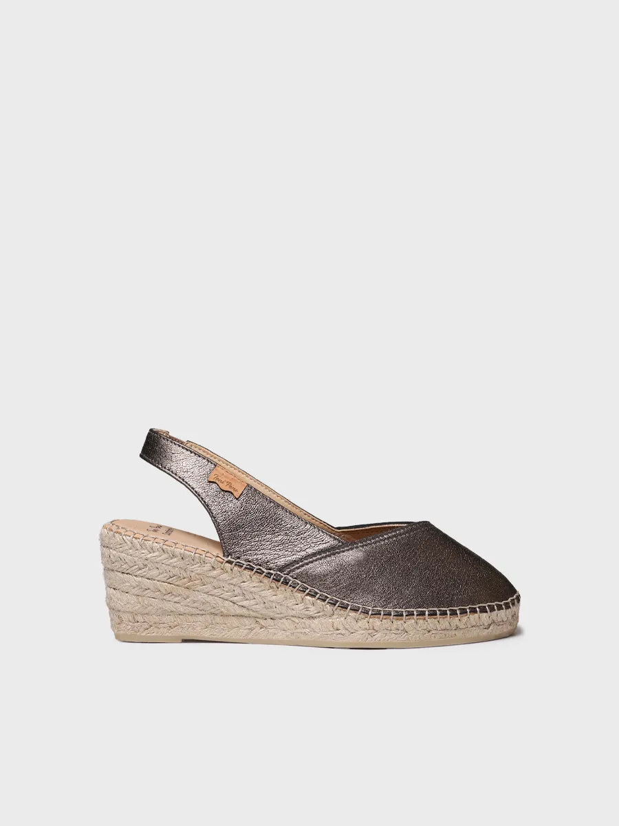 Toni Pons Termal espadrille compensee cuir pied large